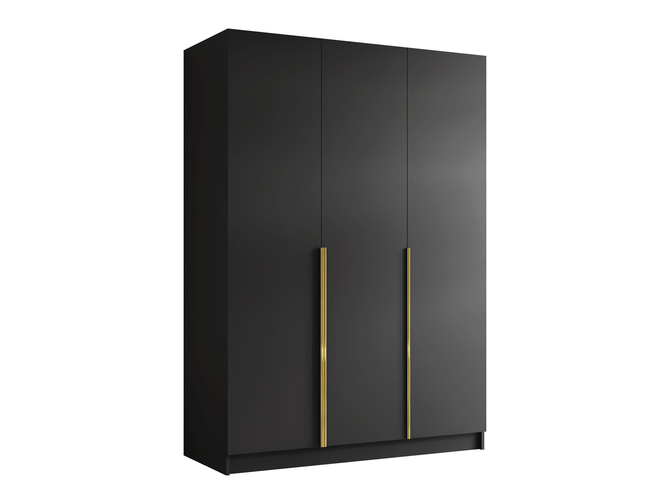 Wardrobe Closico Decoron I (Black + Golden)