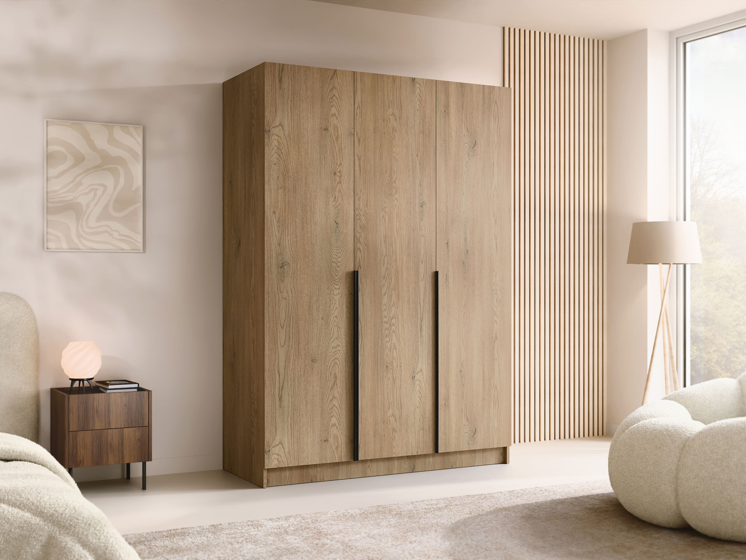 Wardrobe Closico Decoron I (Cremona oak)