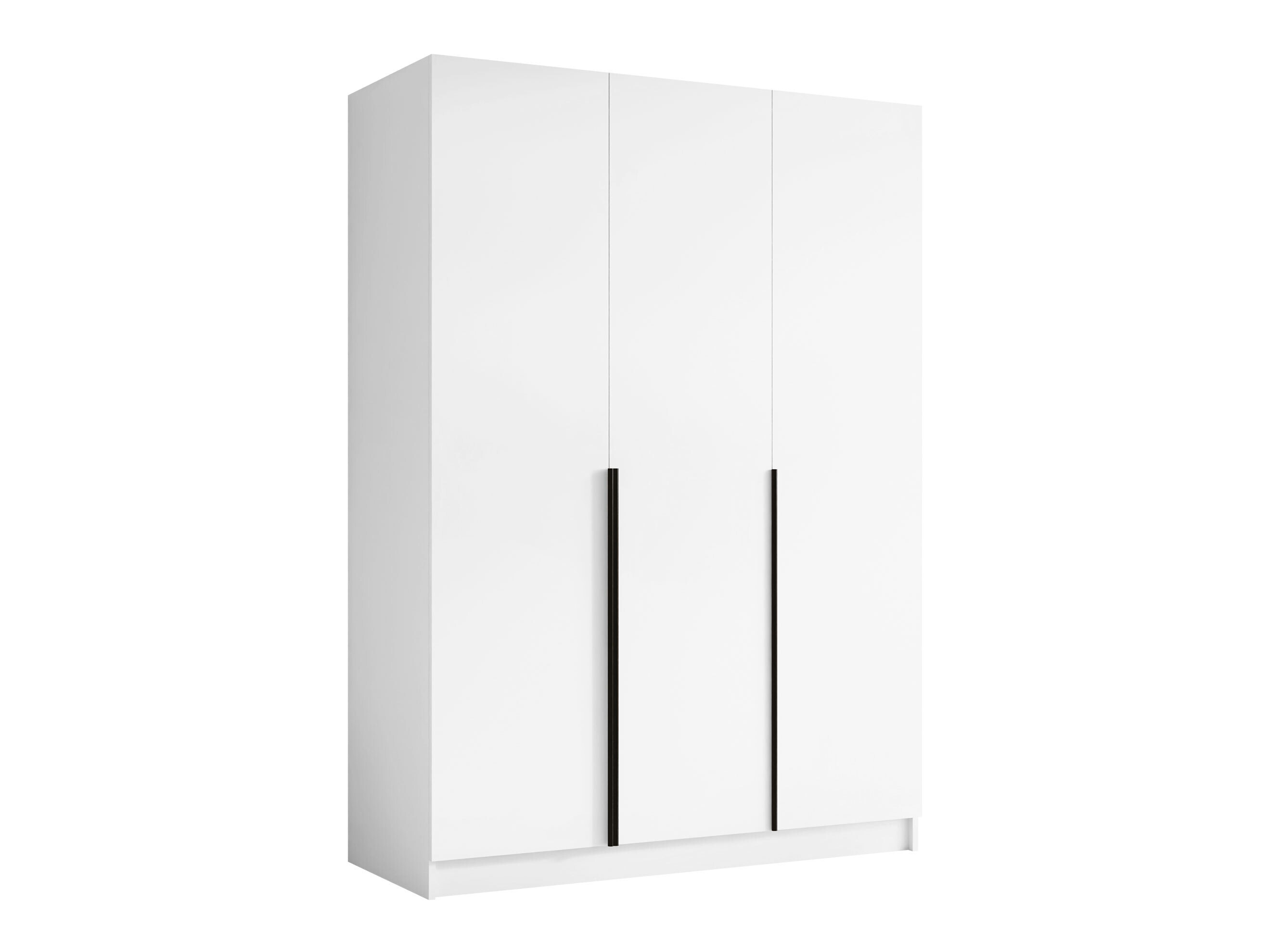 Wardrobe Closico Decoron I (White + Black)