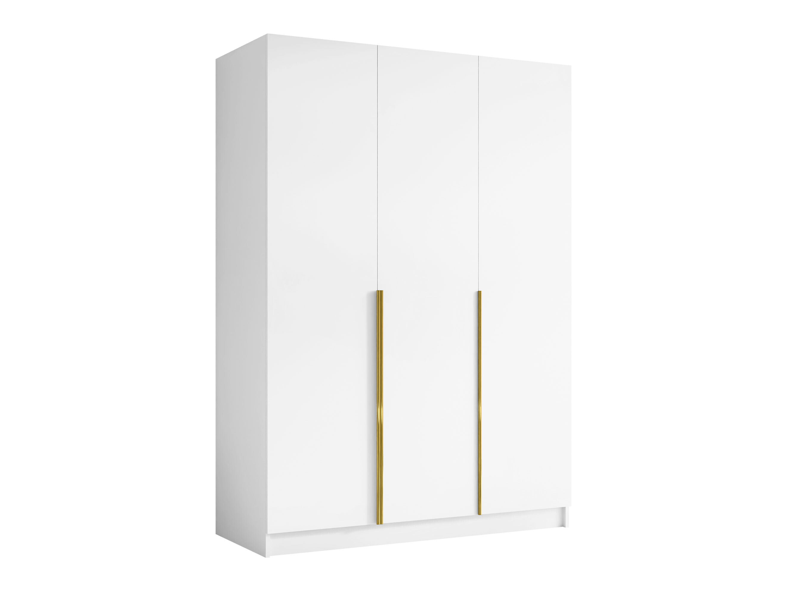 Wardrobe Closico Decoron I (White + Golden)