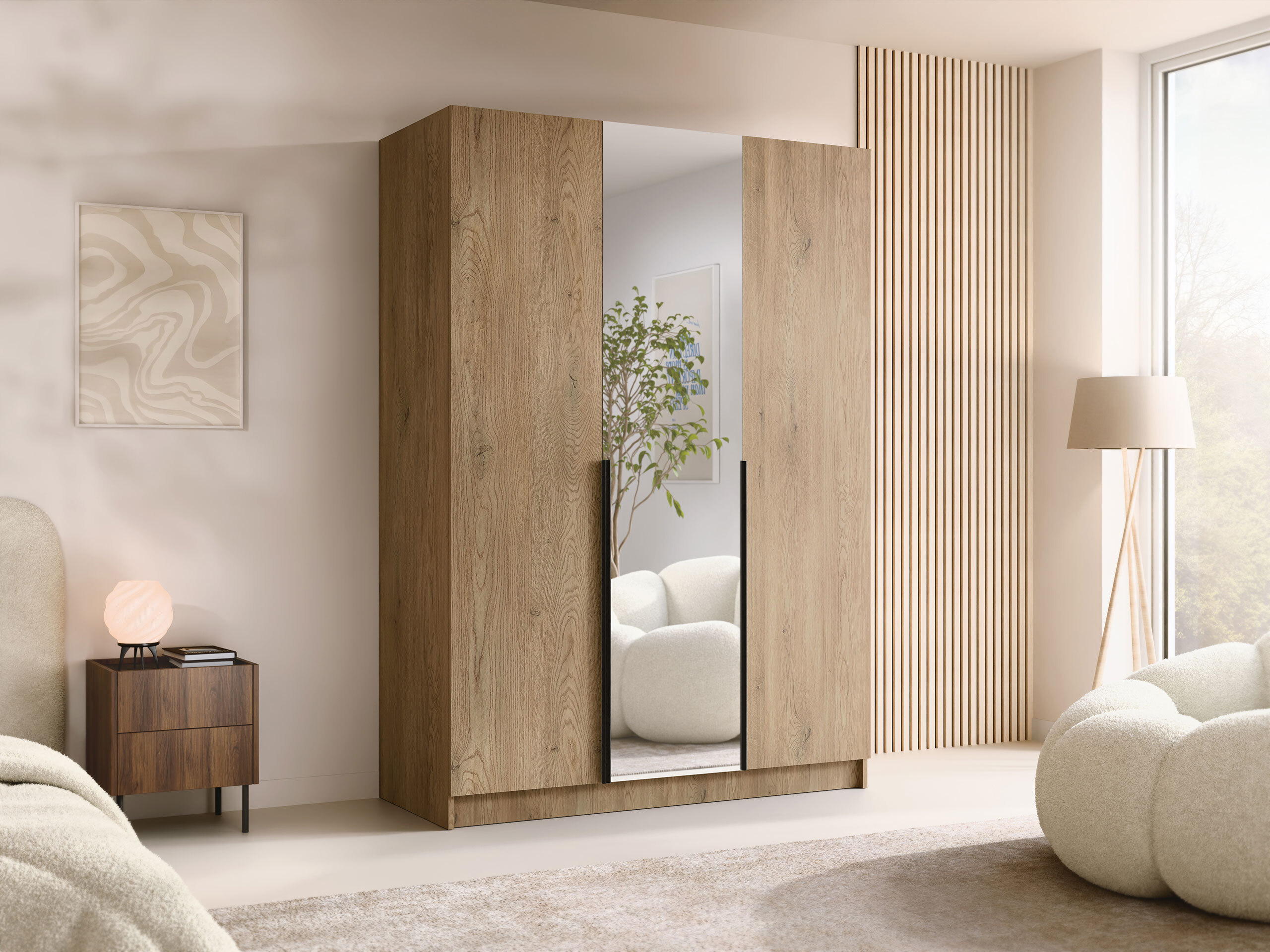 Wardrobe Closico Decoron II (Cremona oak)