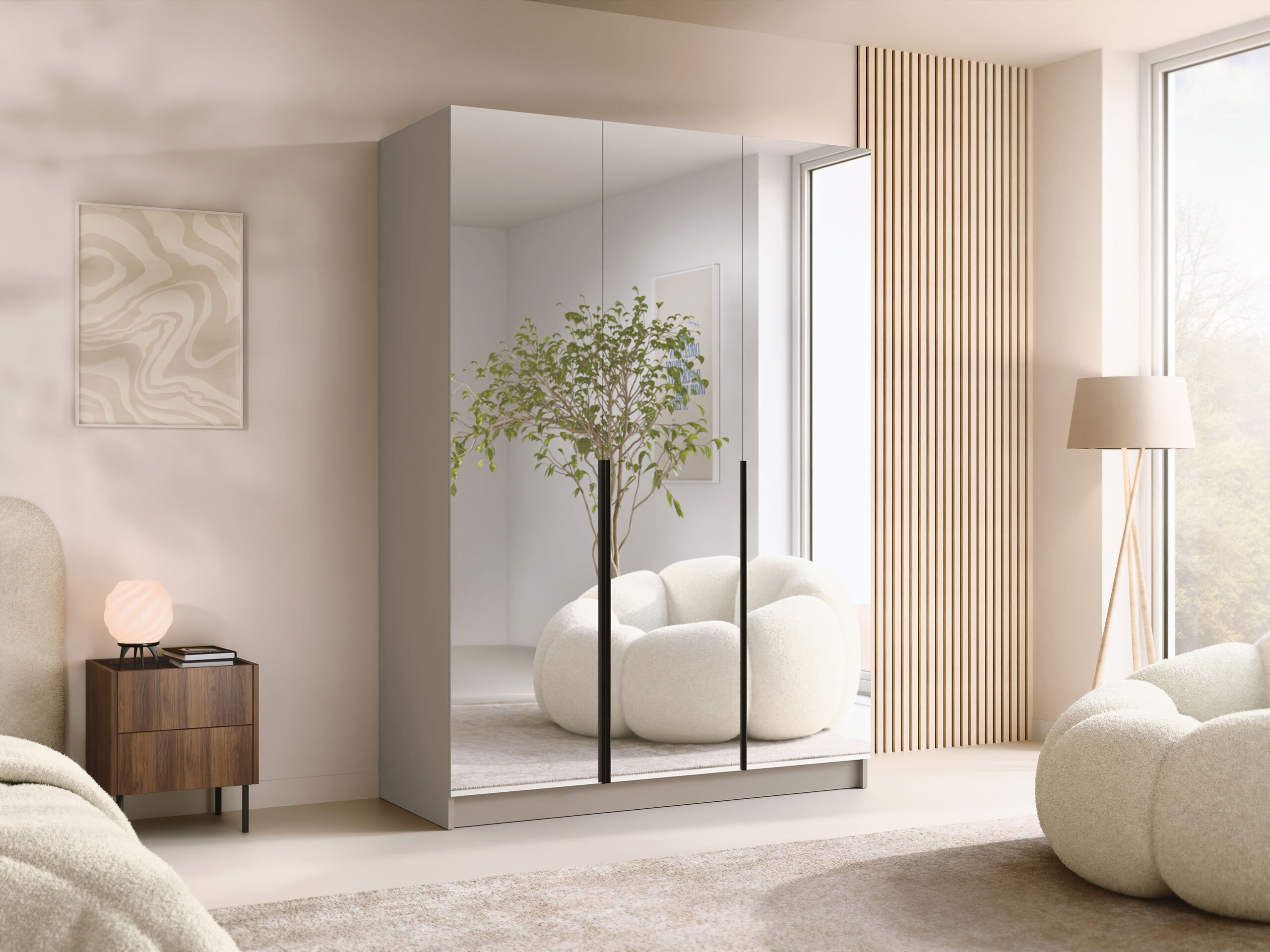 Wardrobe Closico Decoron III (Cashmere)