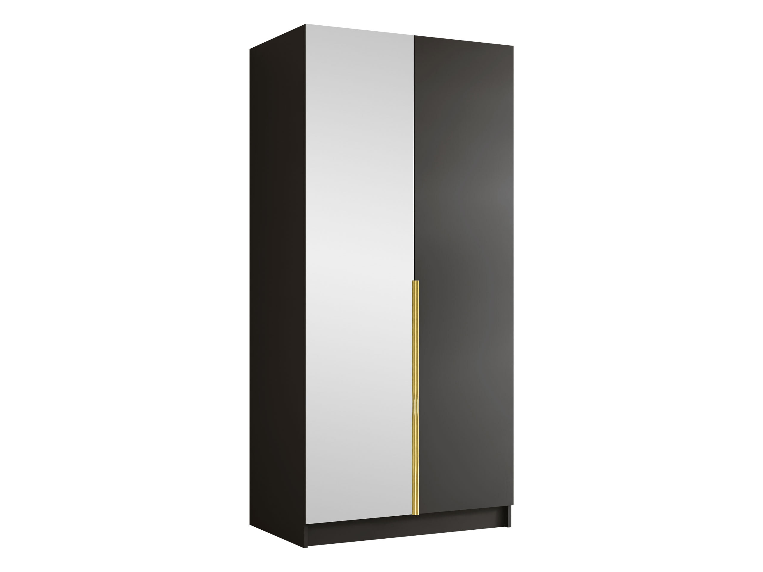Wardrobe Closico Staton II (Black)