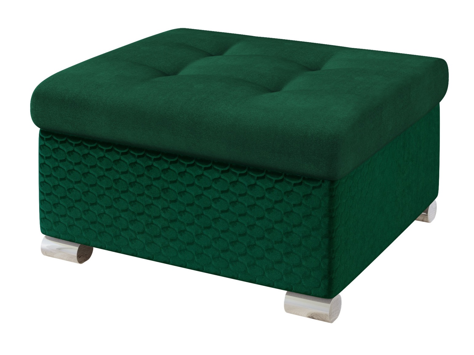 Ottoman Comfivo Gemma (Magic Velvet 2225-151 + Venus Velvet 2941)