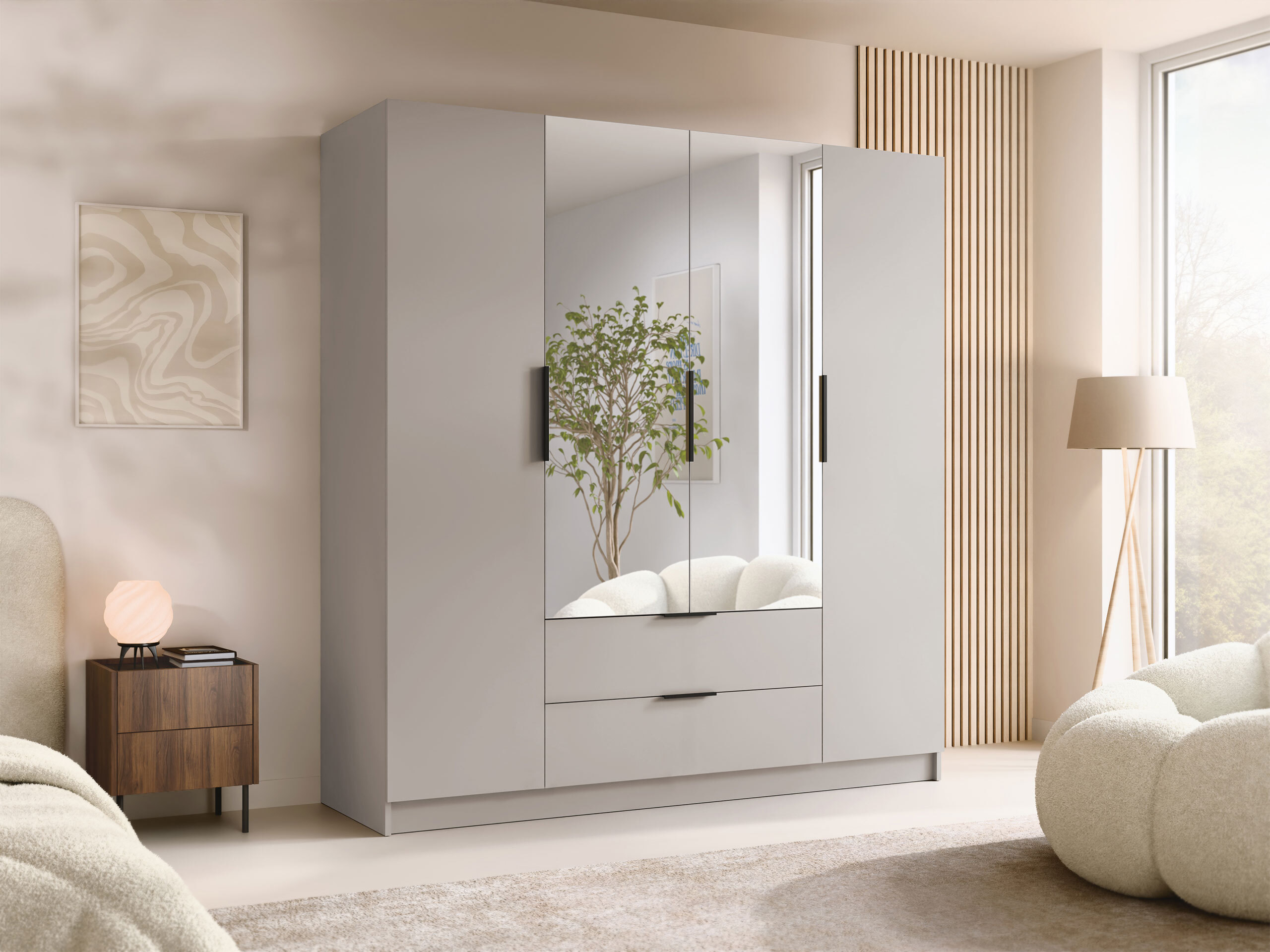 Wardrobe Closico Cadron II (Cashmere)