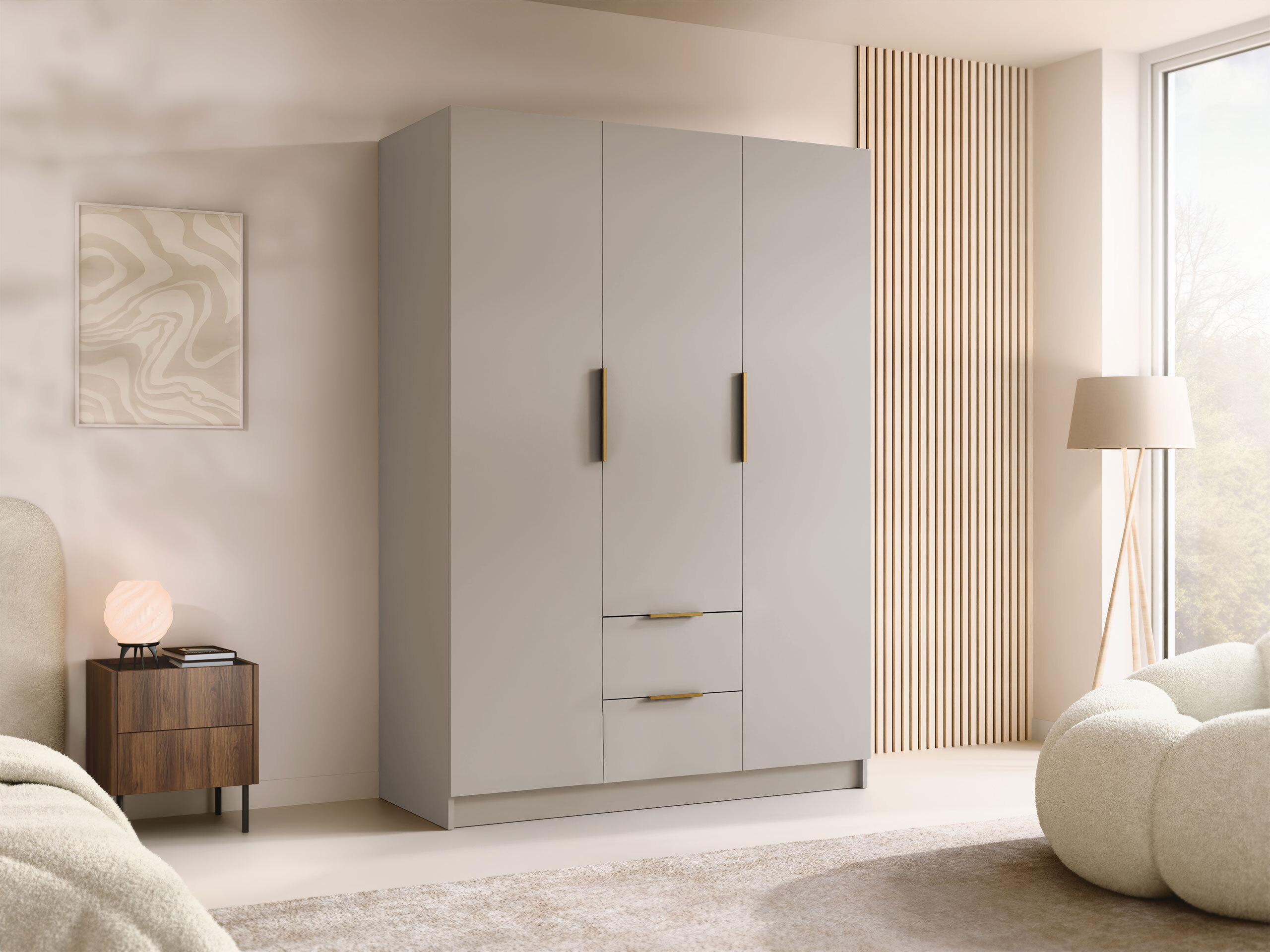 Wardrobe Closico Calvron I (Cashmere)