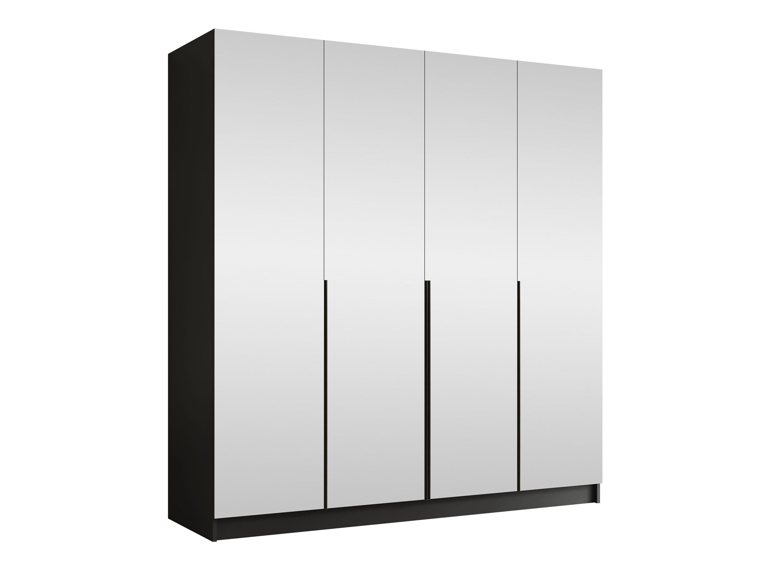 Wardrobe Closico Navor III (Black)