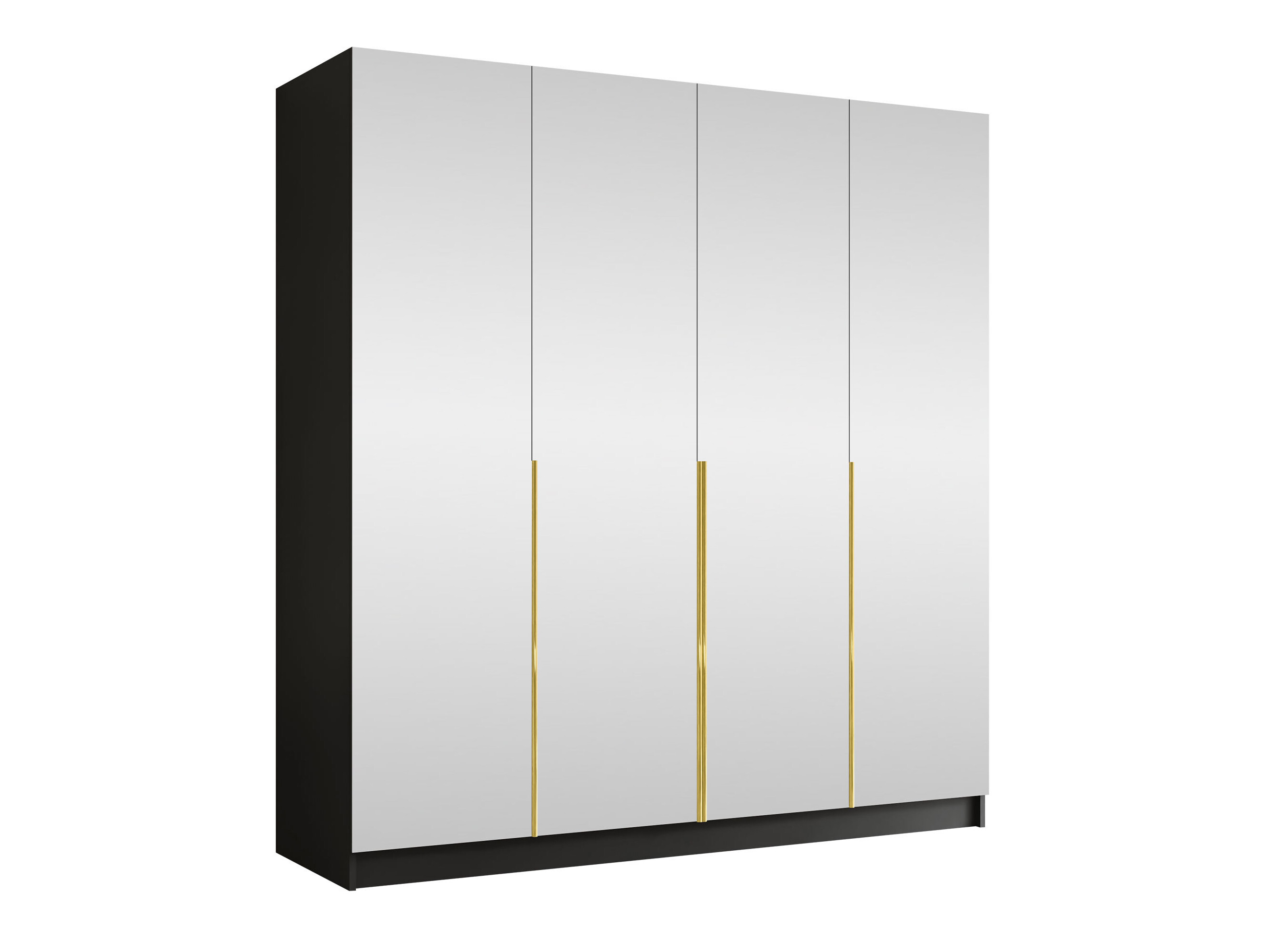Wardrobe Closico Navor III (Black)