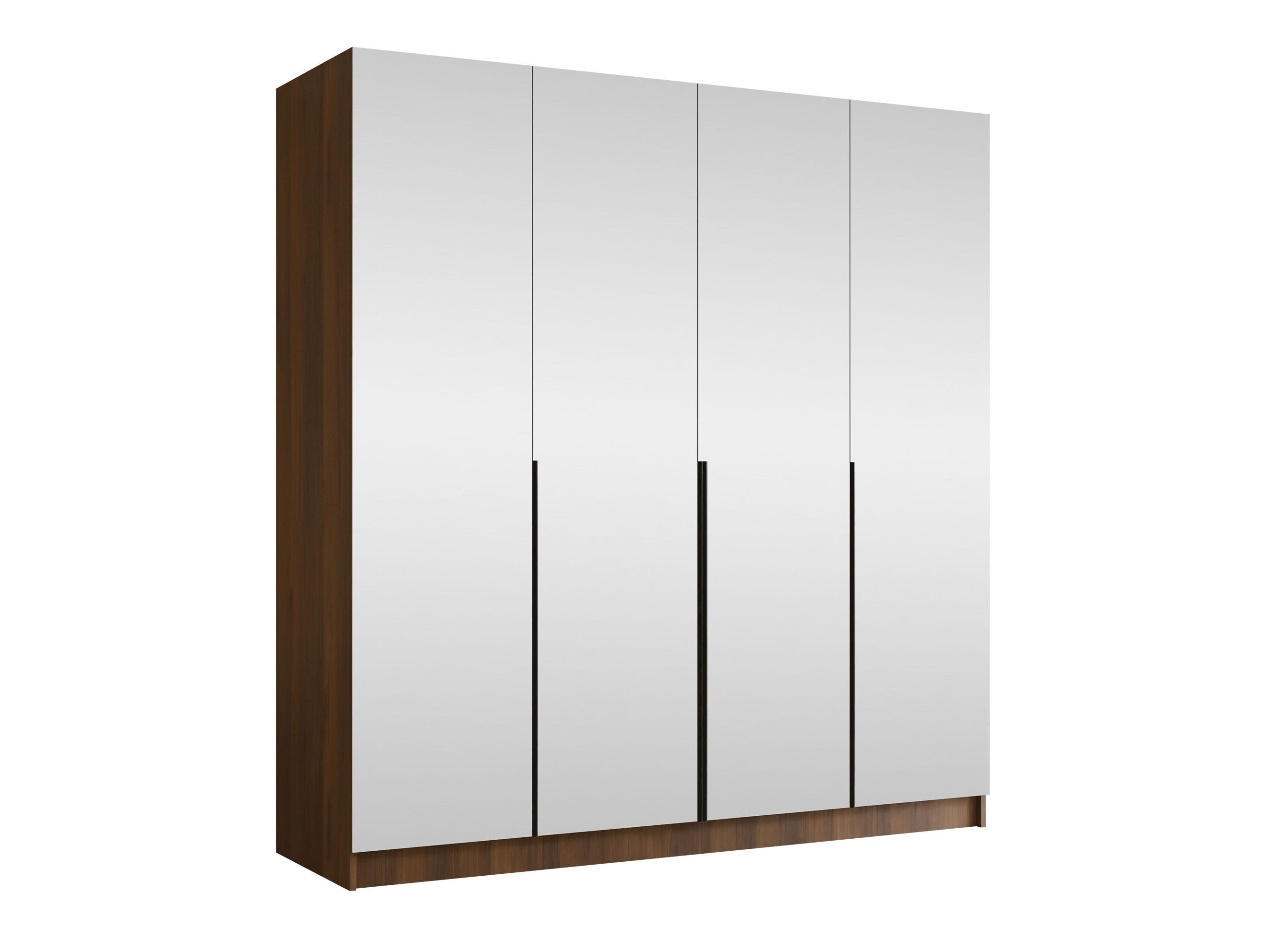 Wardrobe Closico Navor III (Walnut)