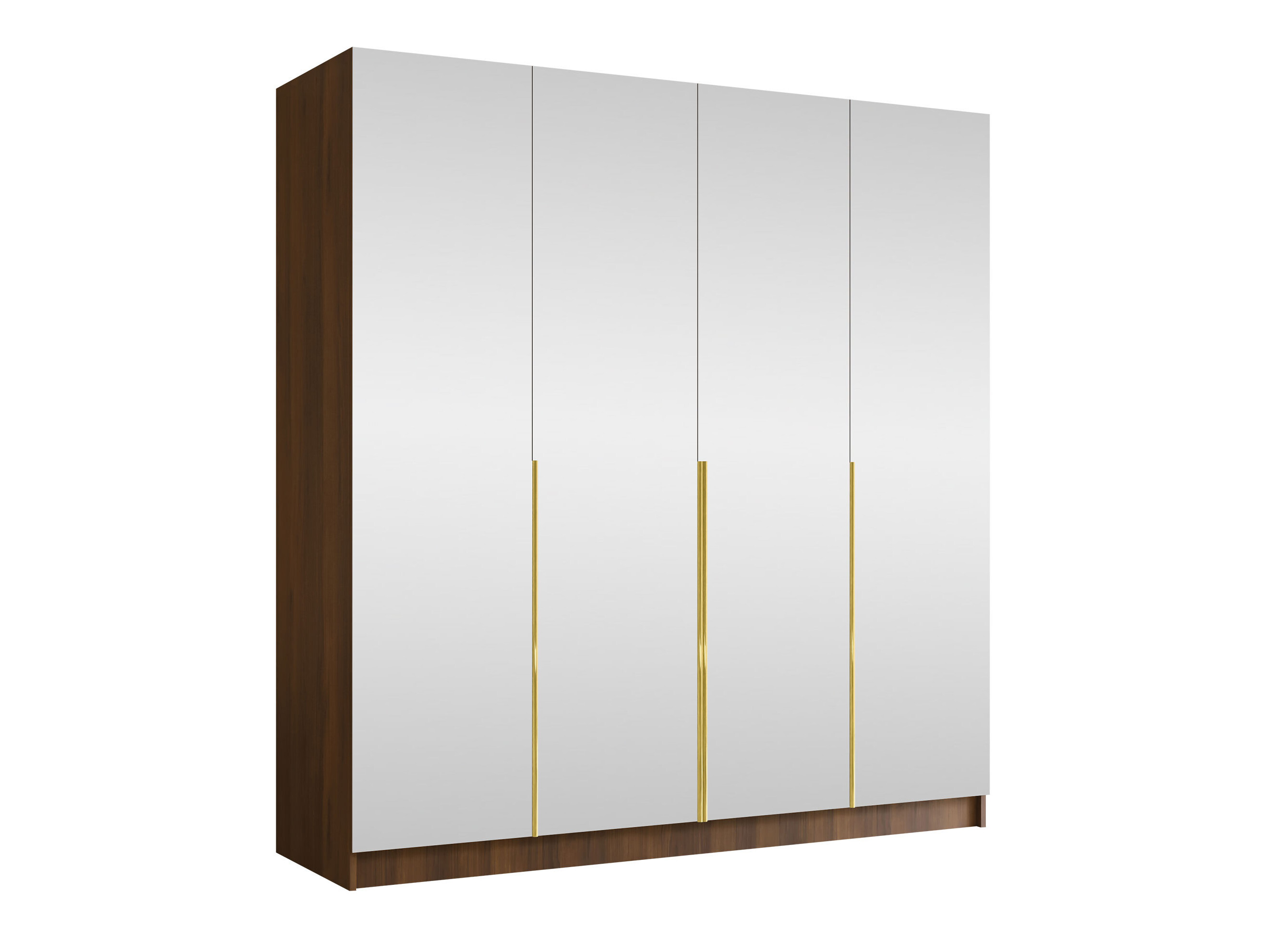 Wardrobe Closico Navor III (Walnut)