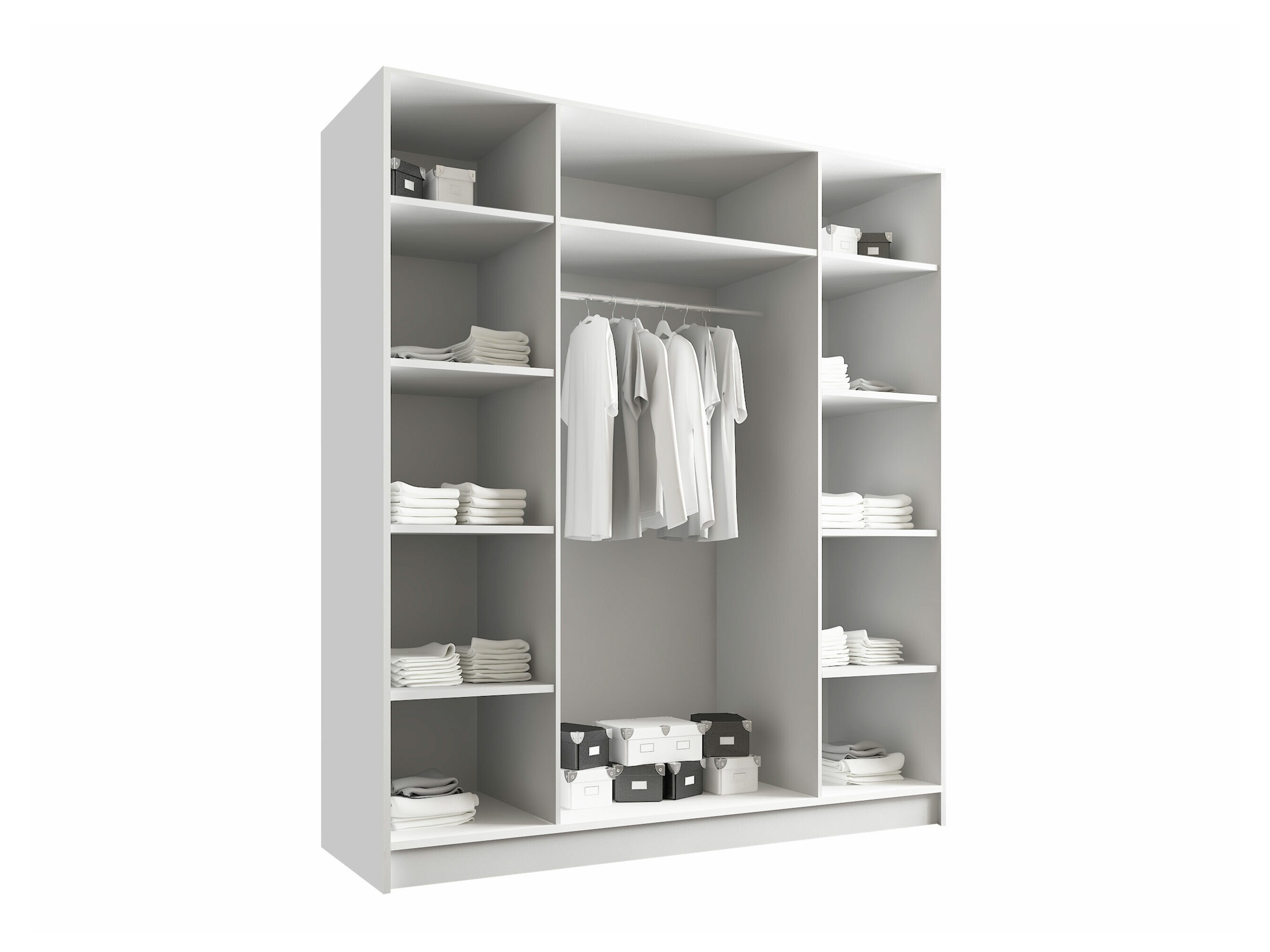 Wardrobe Closico Navor III (Walnut)
