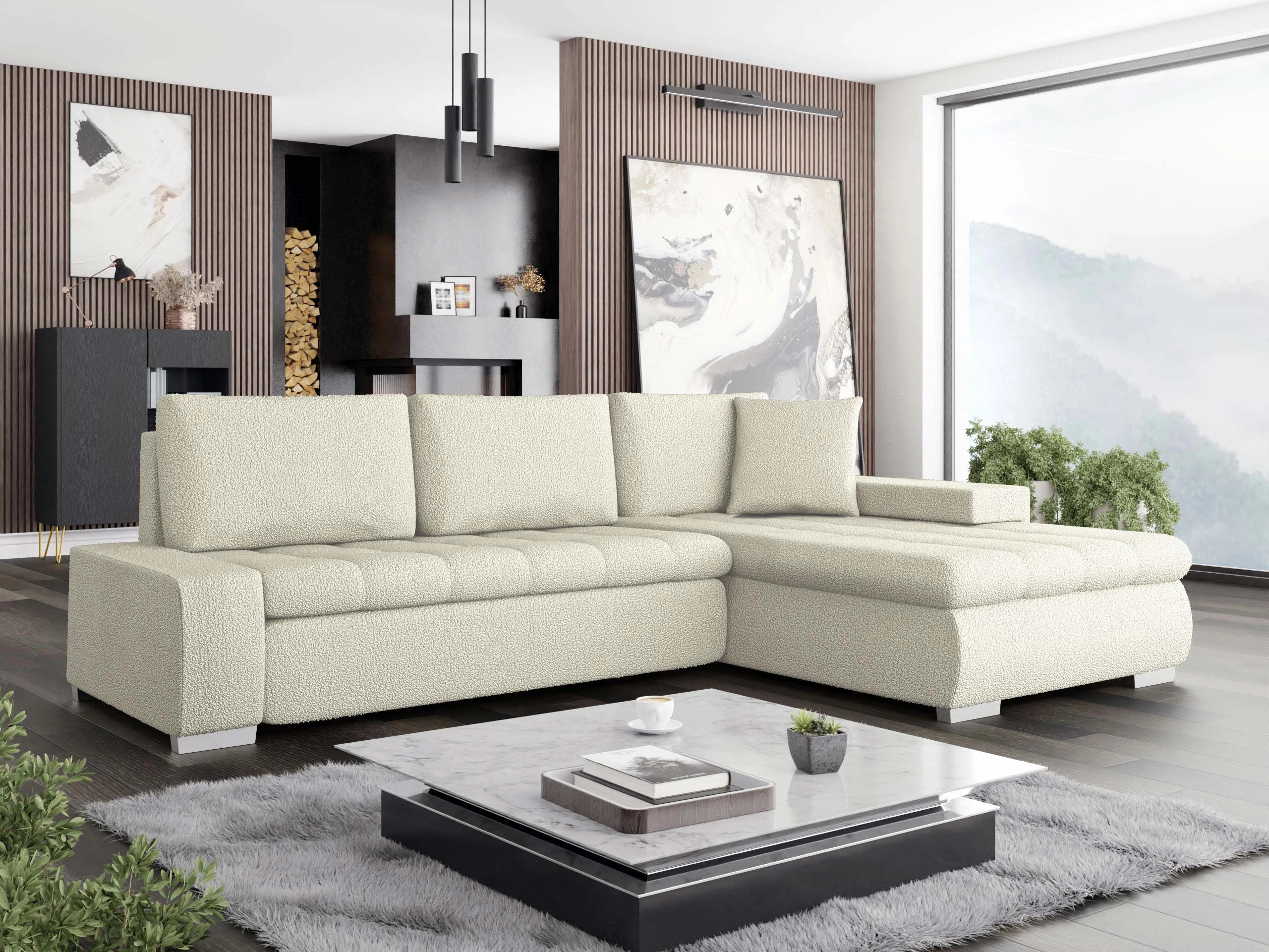 Corner sofa Comfivo Nitor III (Manza 04)