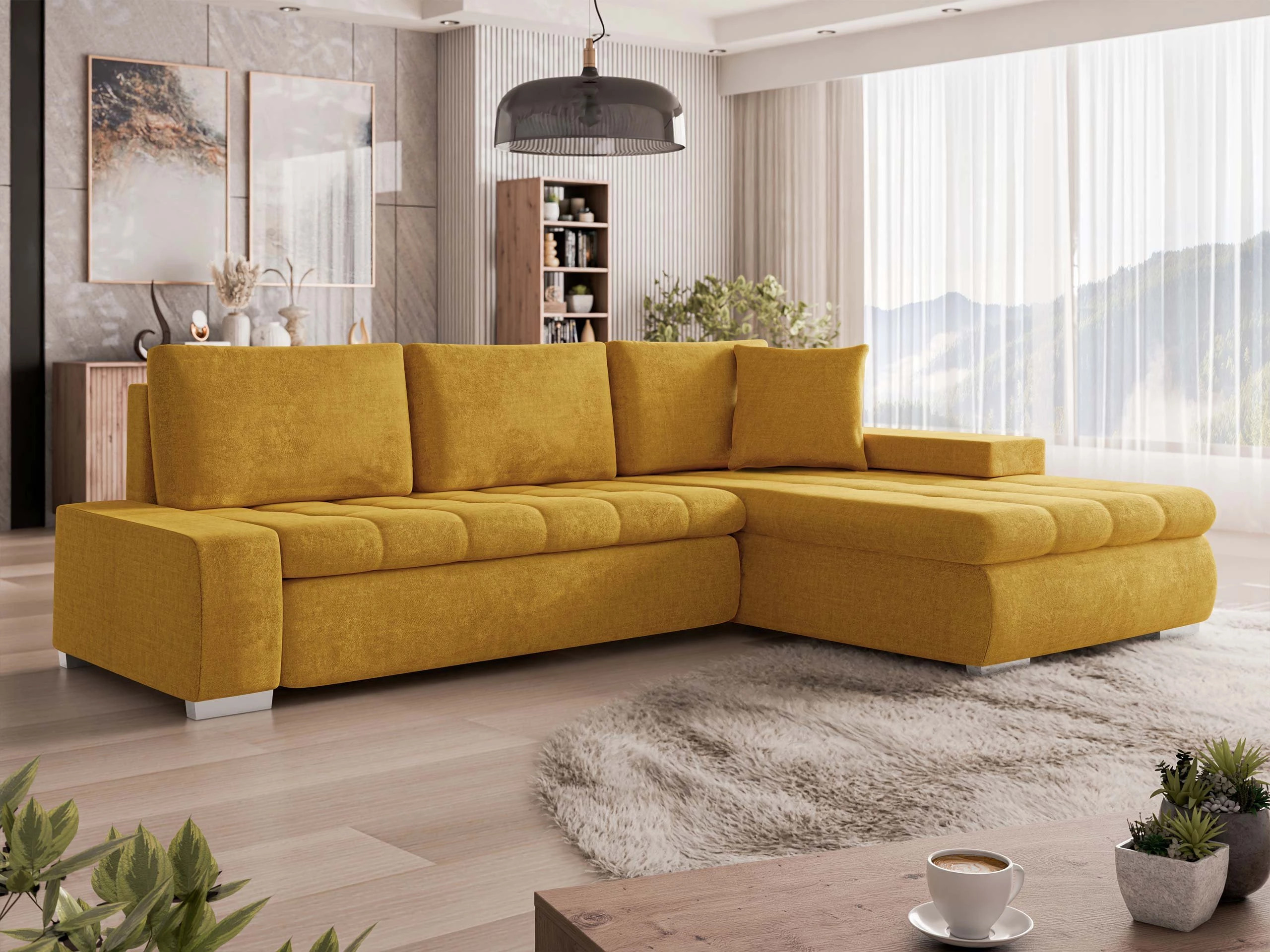 Corner sofa Comfivo Nitor III (Maya 05)