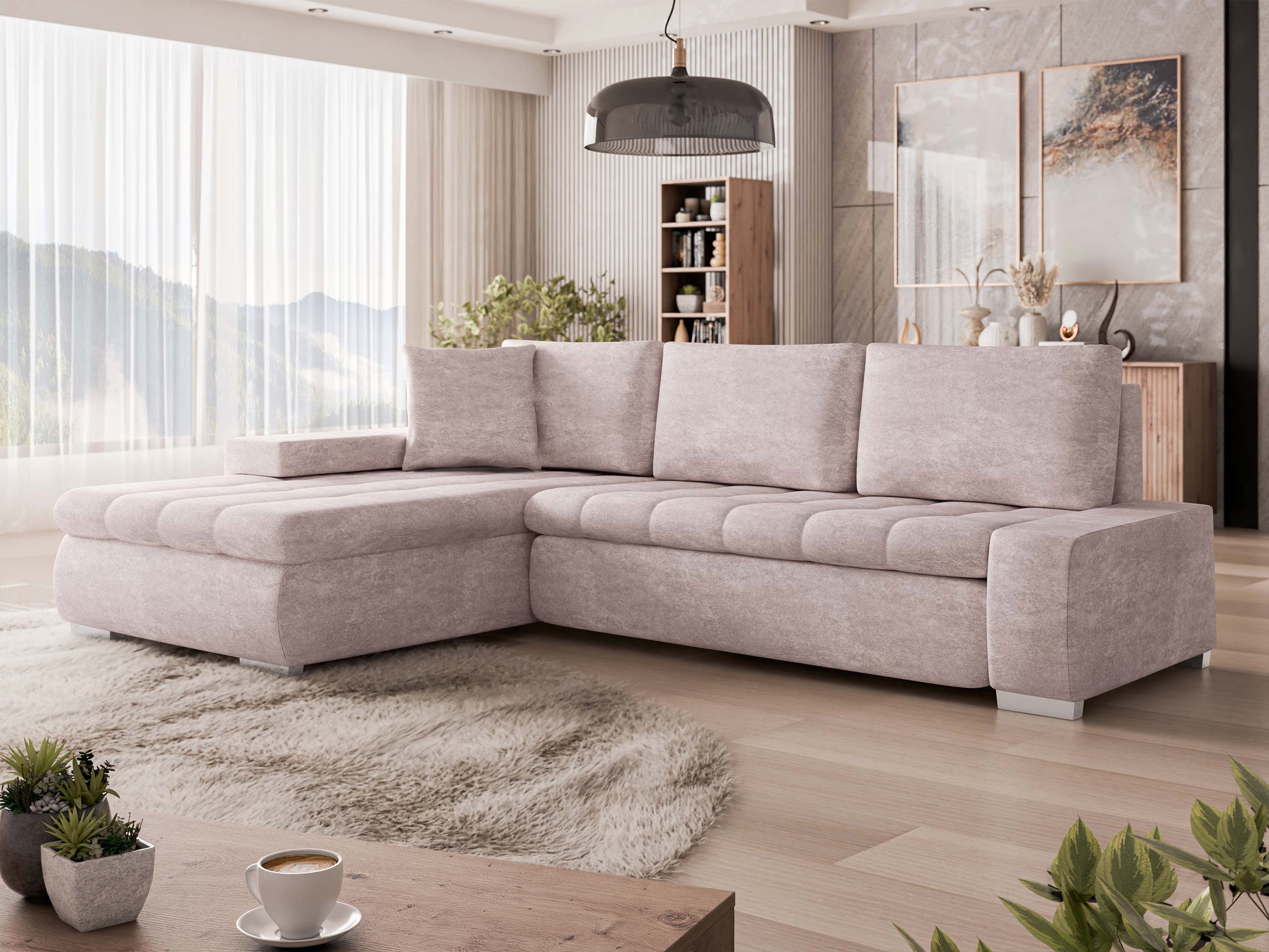 Corner sofa Comfivo Nitor III (Zoya 03)