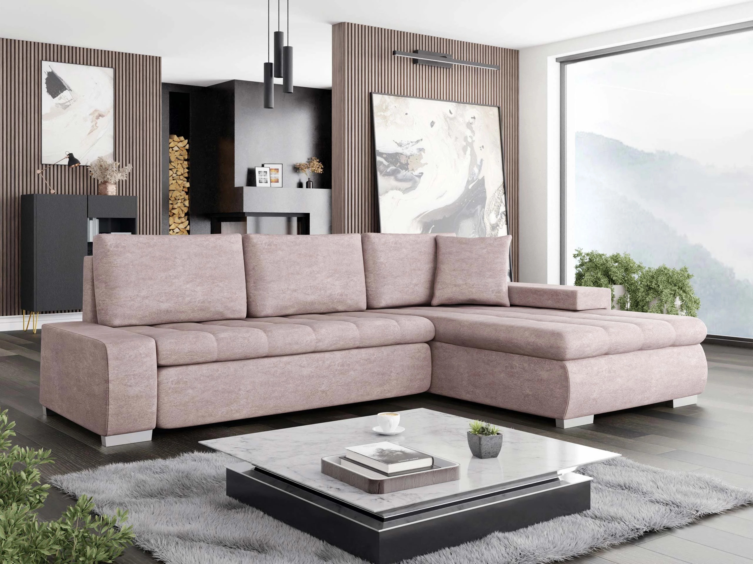 Corner sofa Comfivo Nitor III (Zoya 03)