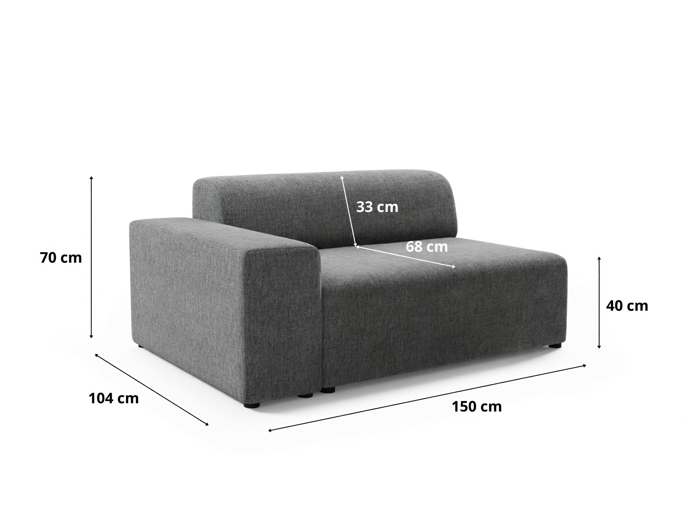 Modular seating unit Lutivi 110 (Imo 30)