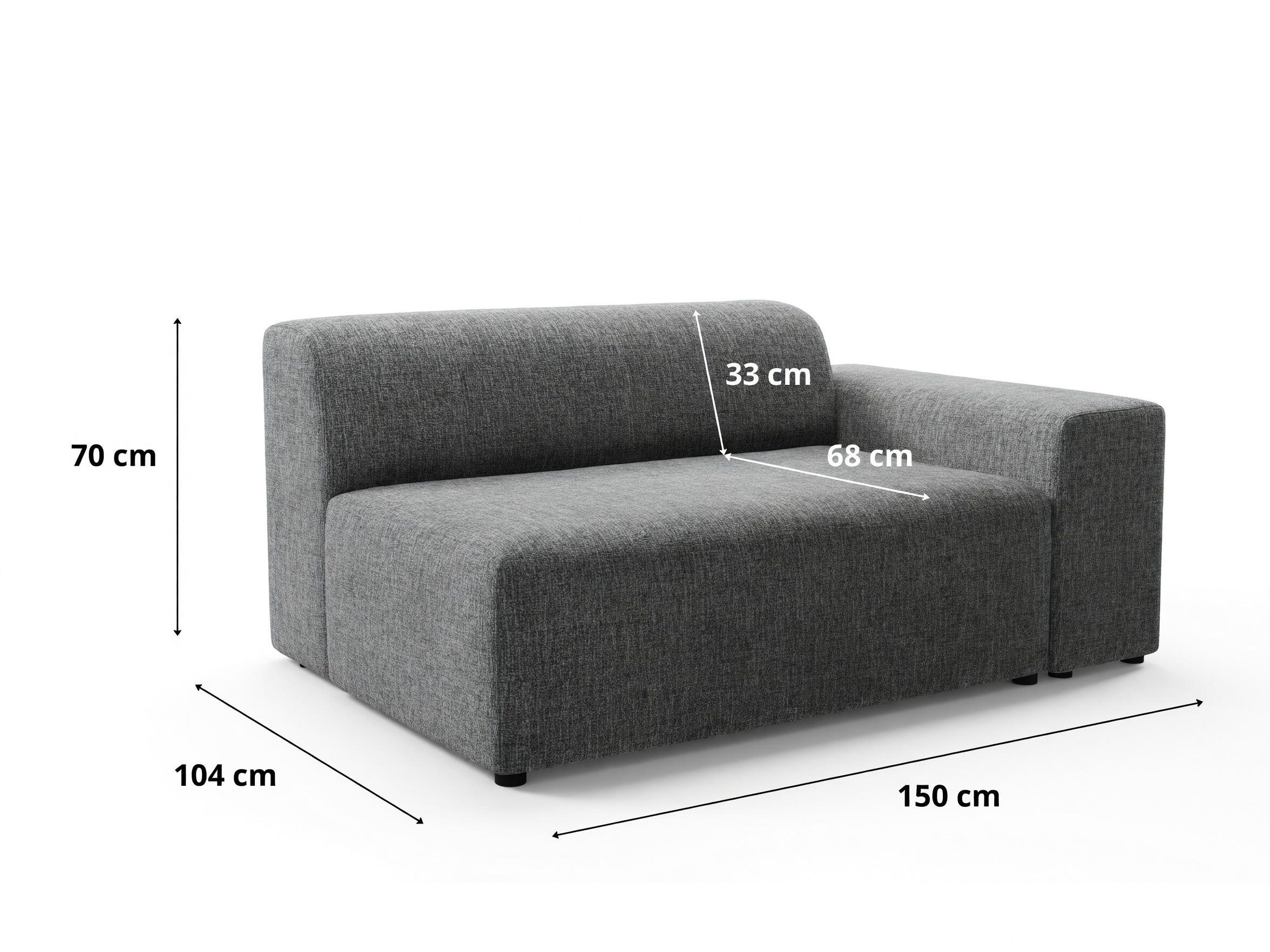 Modular seating unit Lutivi 110 (Imo 30)