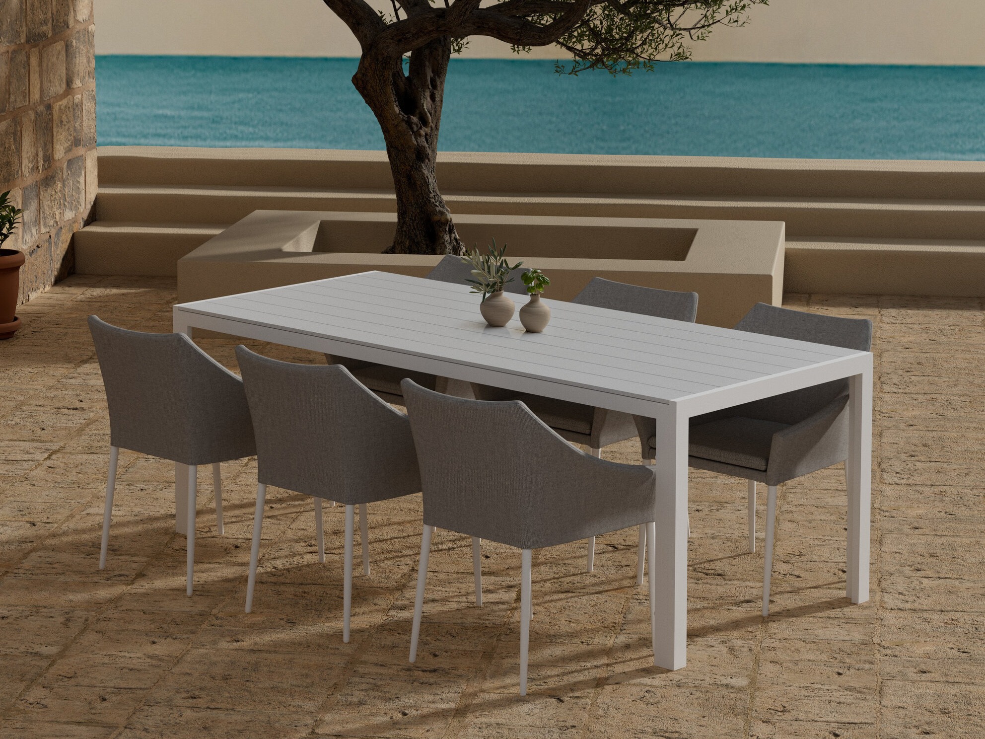 Table and chairs set Dallas 5300