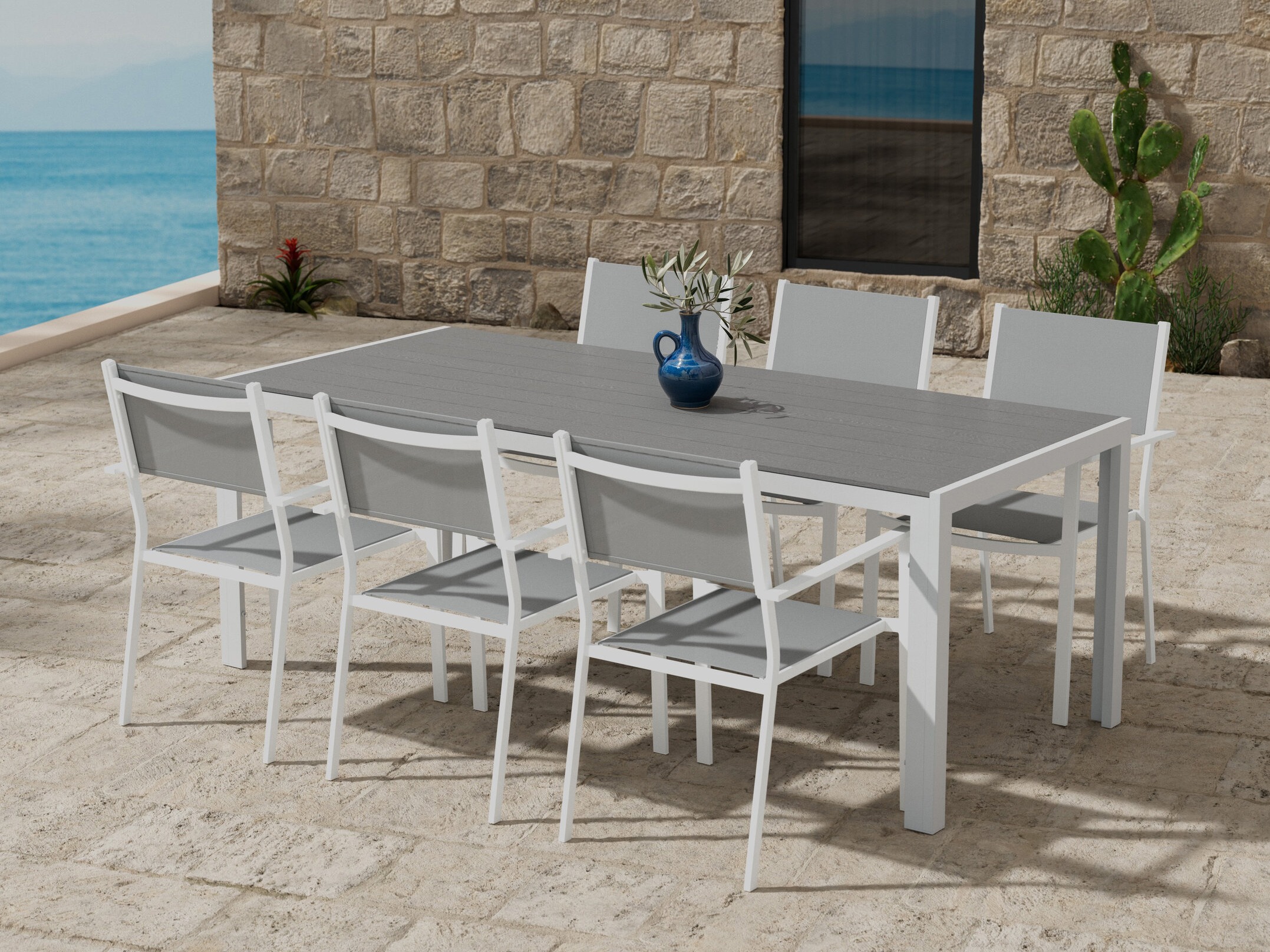Table and chairs set Dallas 5301