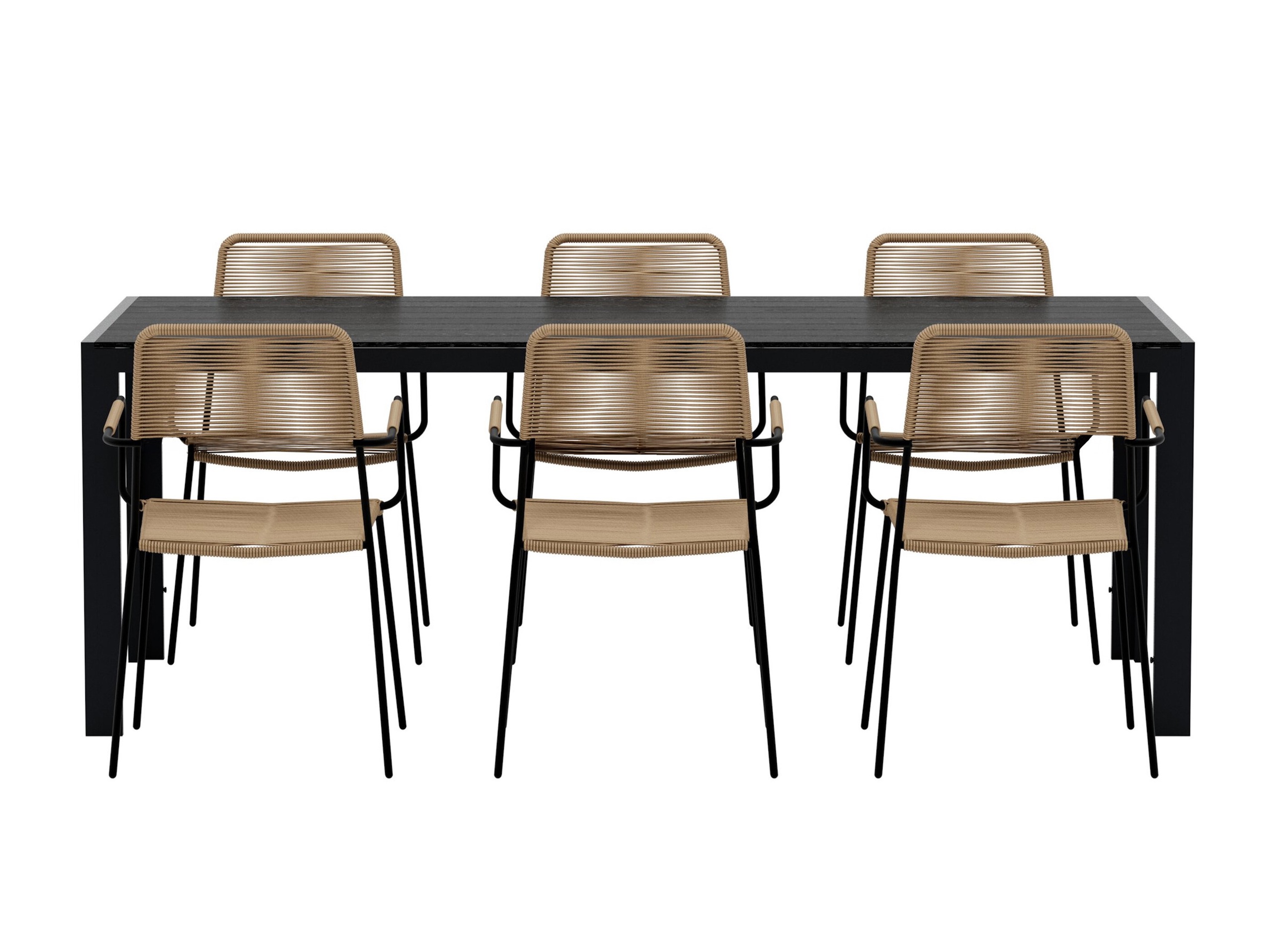 Table and chairs set Dallas 5302