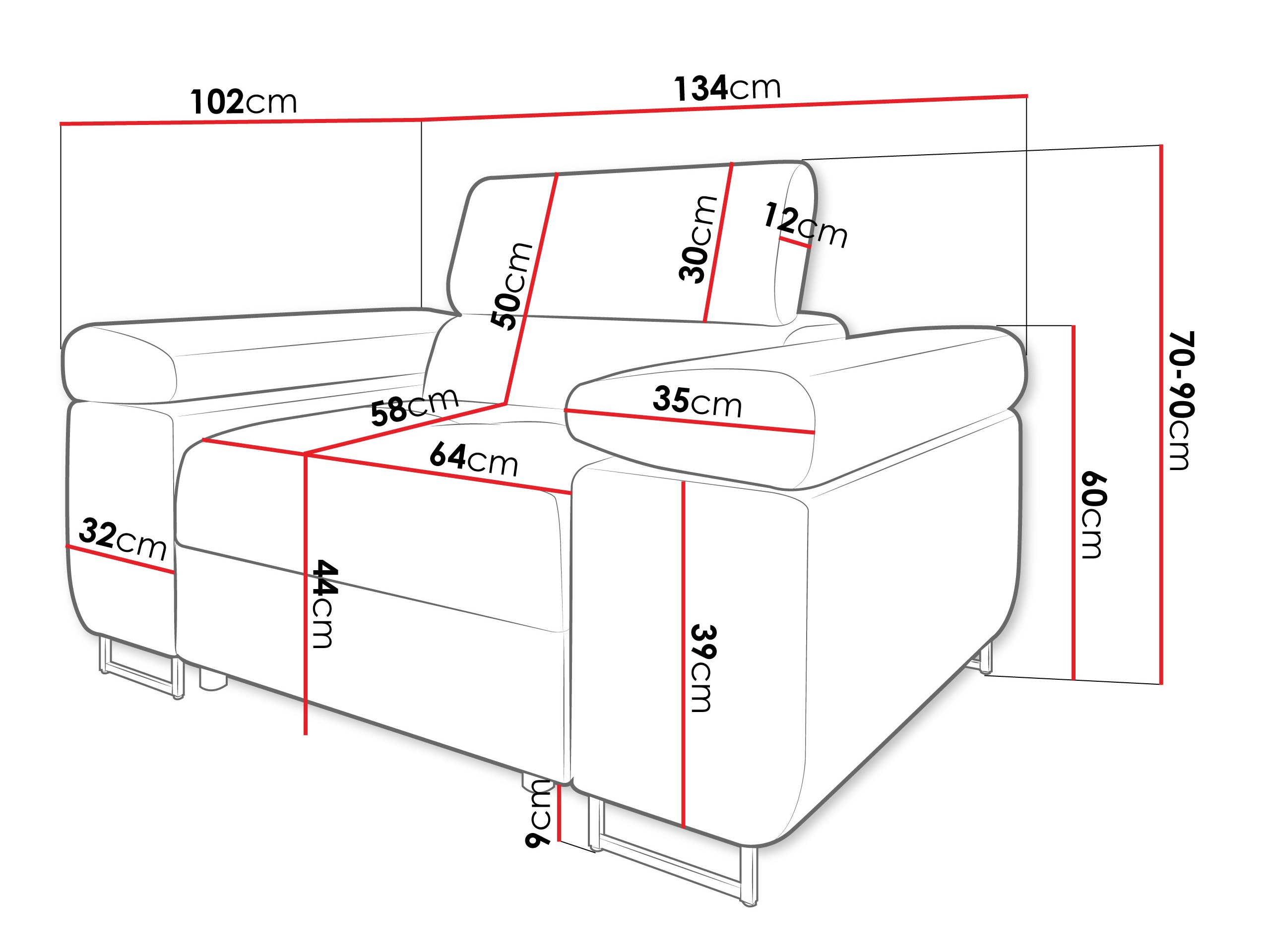 Armchair Comfivo Vinetum (Poso 03)
