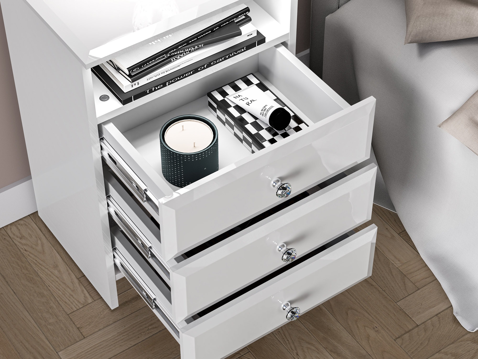 Bedside table Romlevo 111