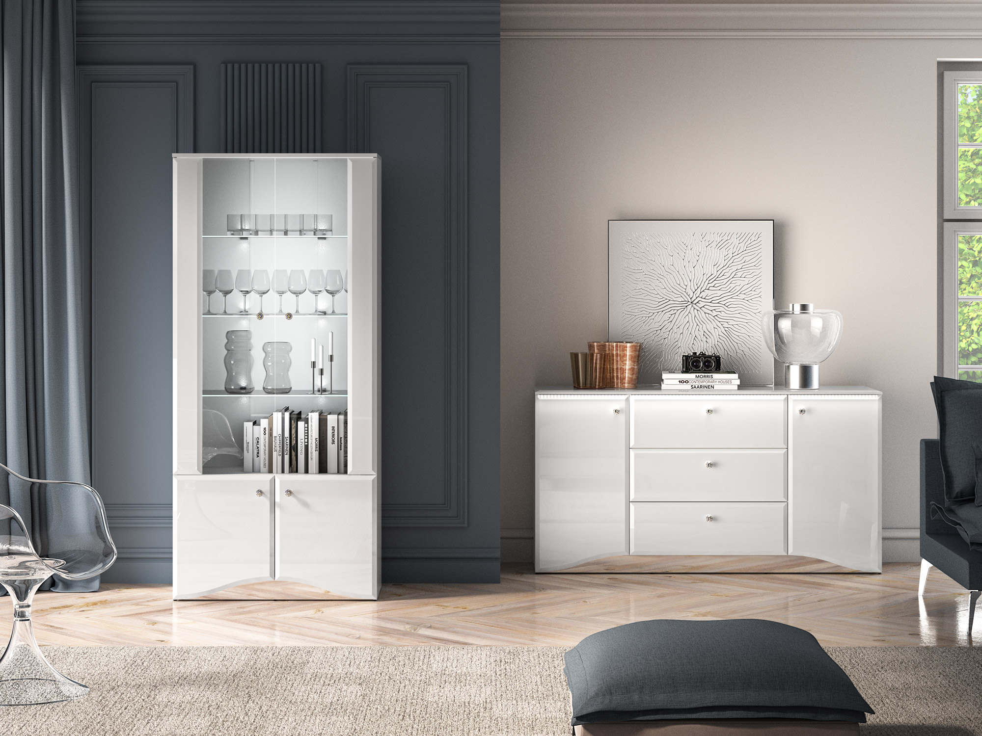 Bookcase Romlevo 100