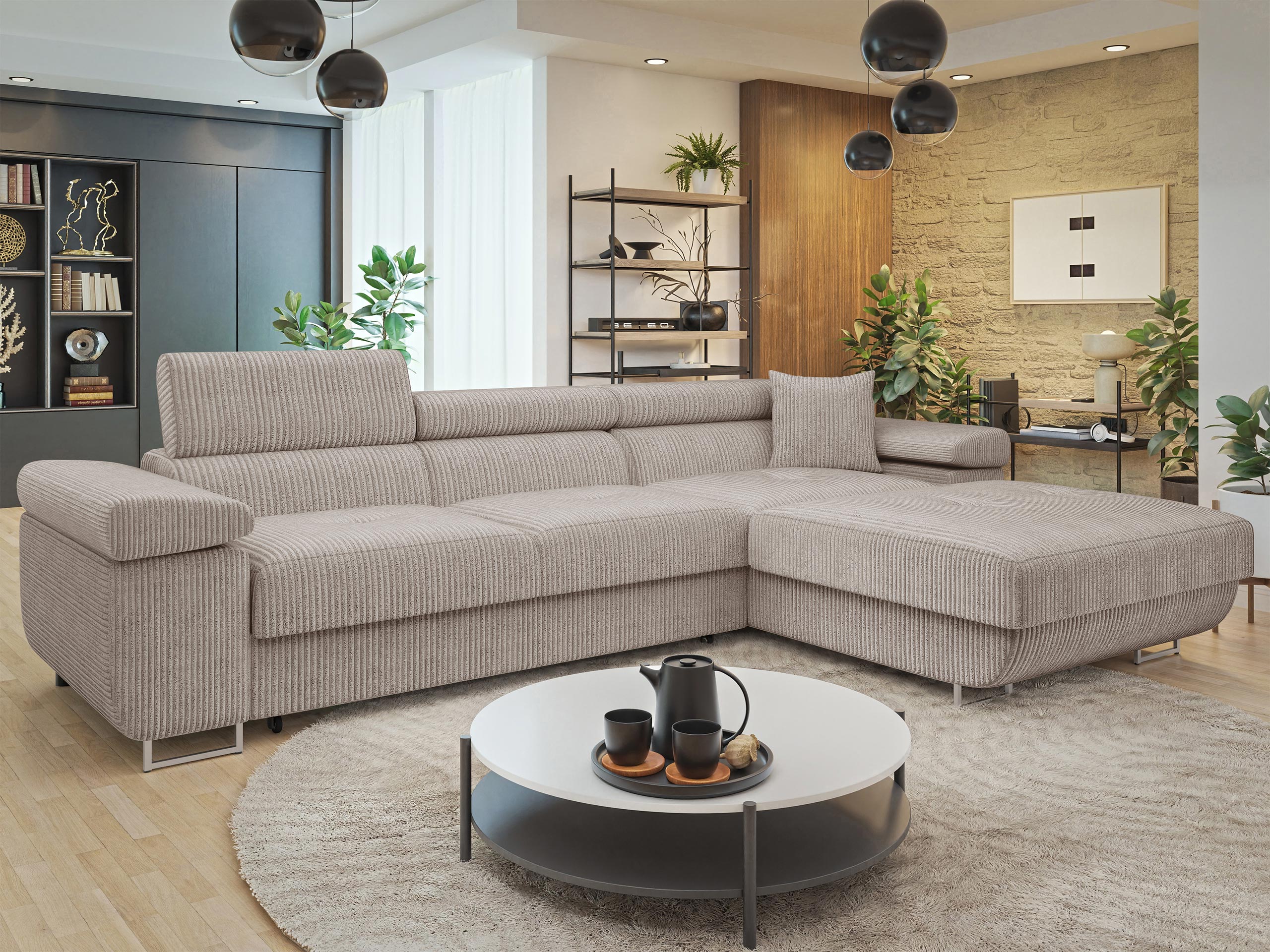 Corner sofa Comfivo Vinetum II (Poso 03)