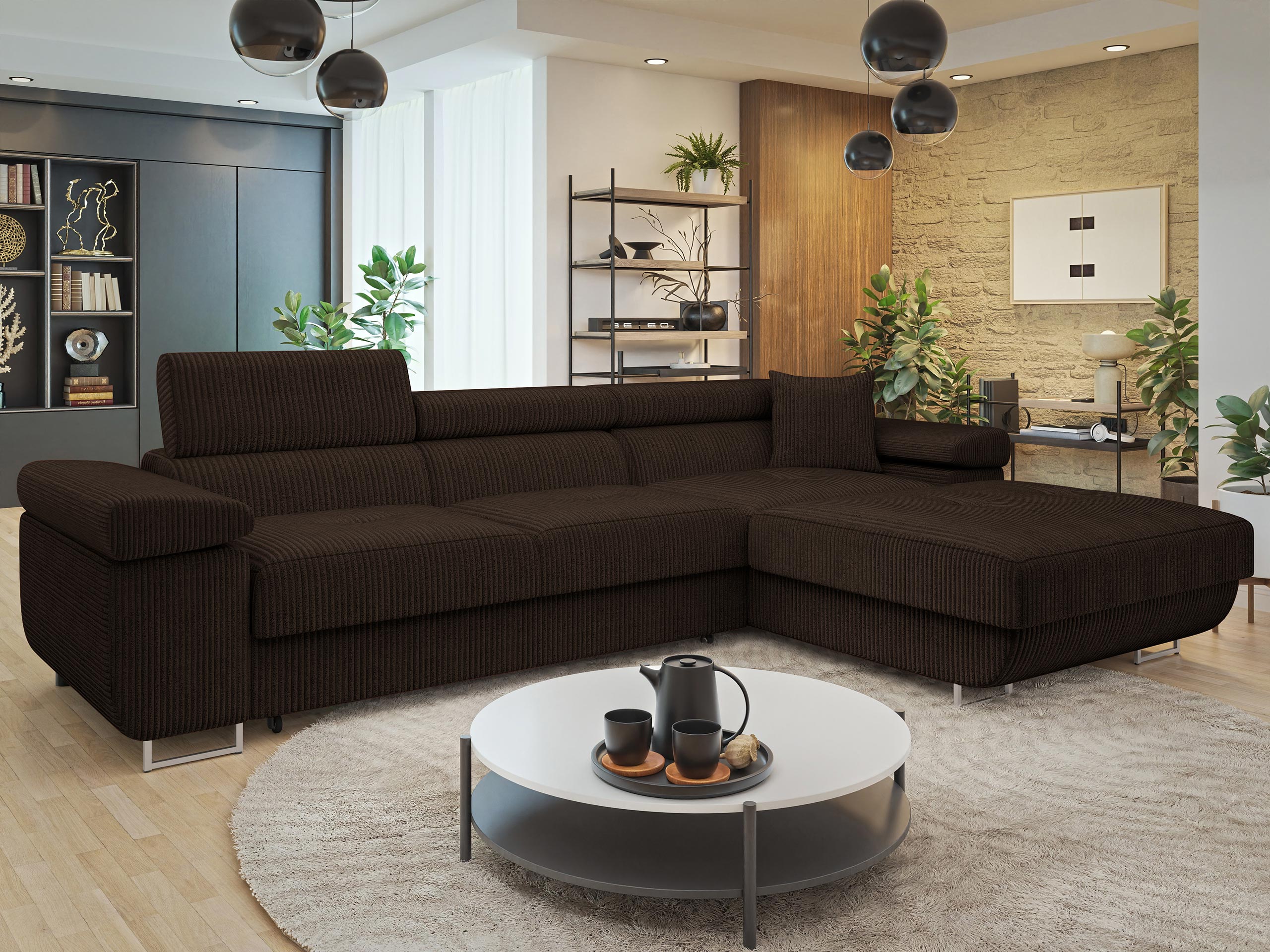 Corner sofa Comfivo Vinetum II (Poso 06)