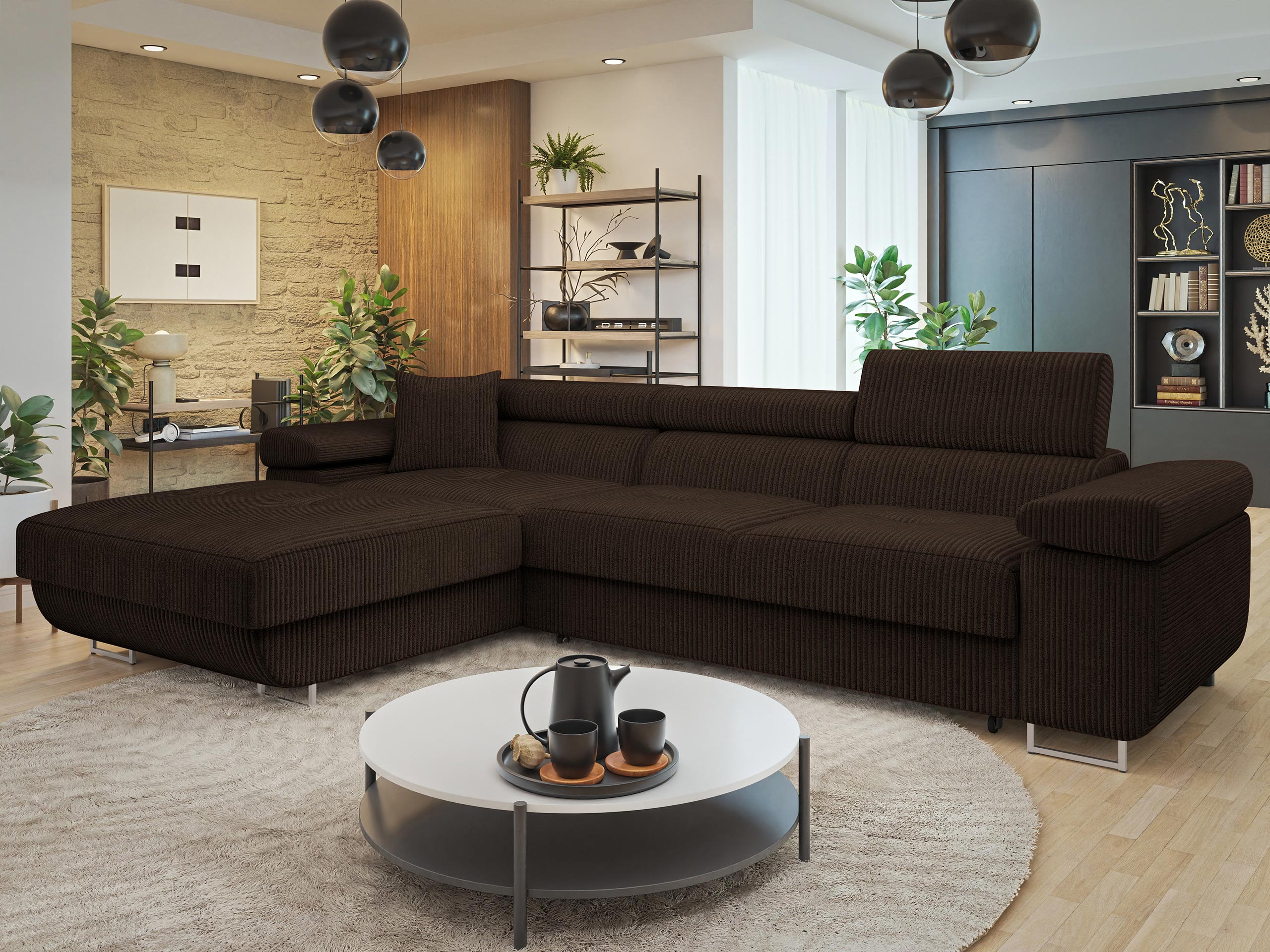 Corner sofa Comfivo Vinetum II (Poso 06)