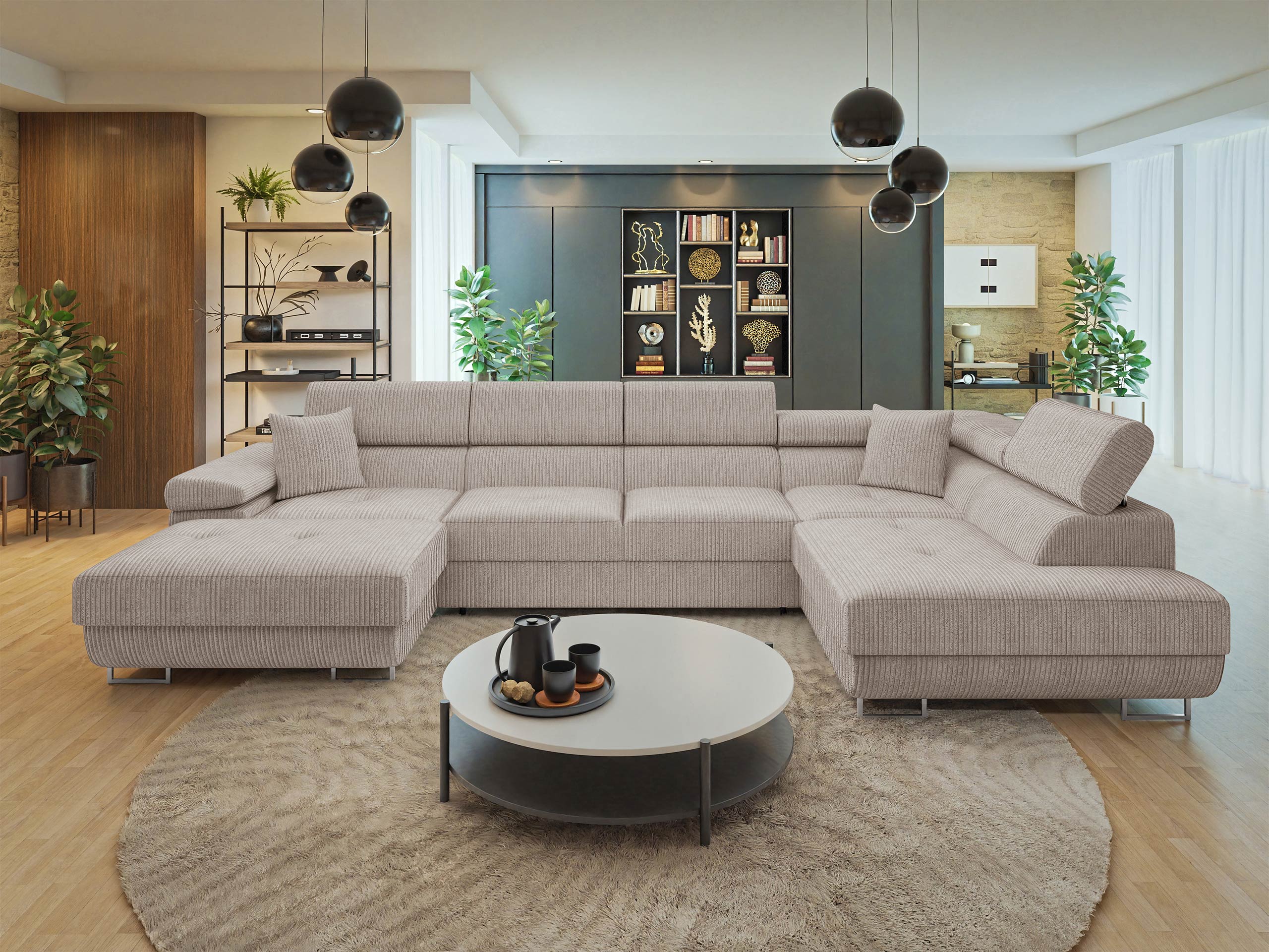 Corner sofa Comfivo Vinetum III (Poso 03)