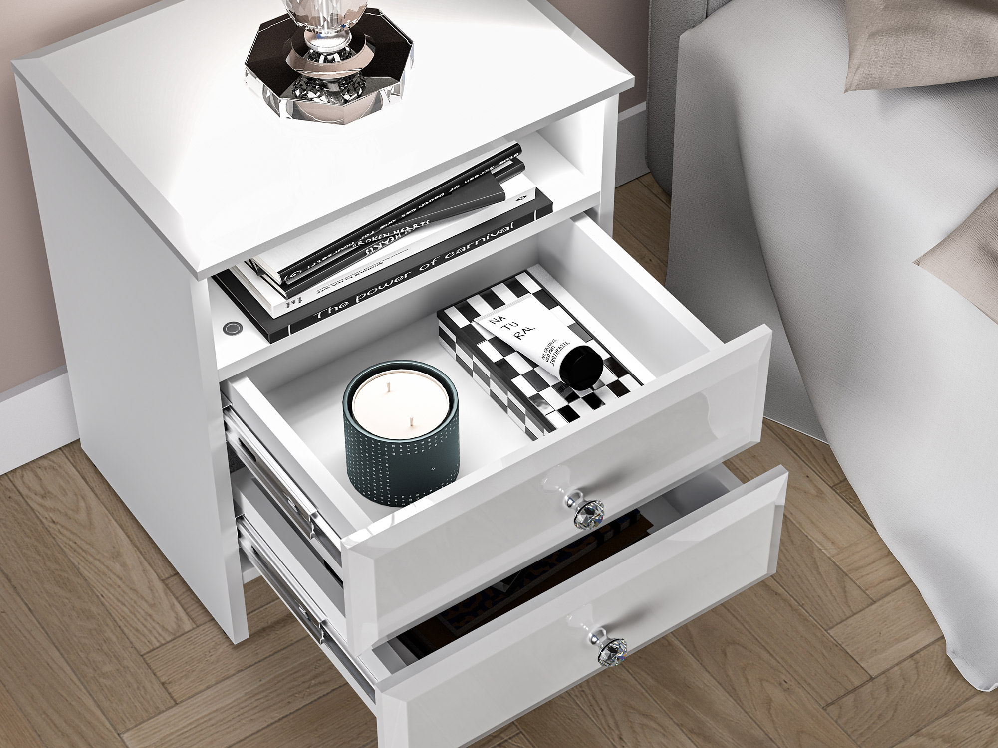 Bedside table Romlevo 103