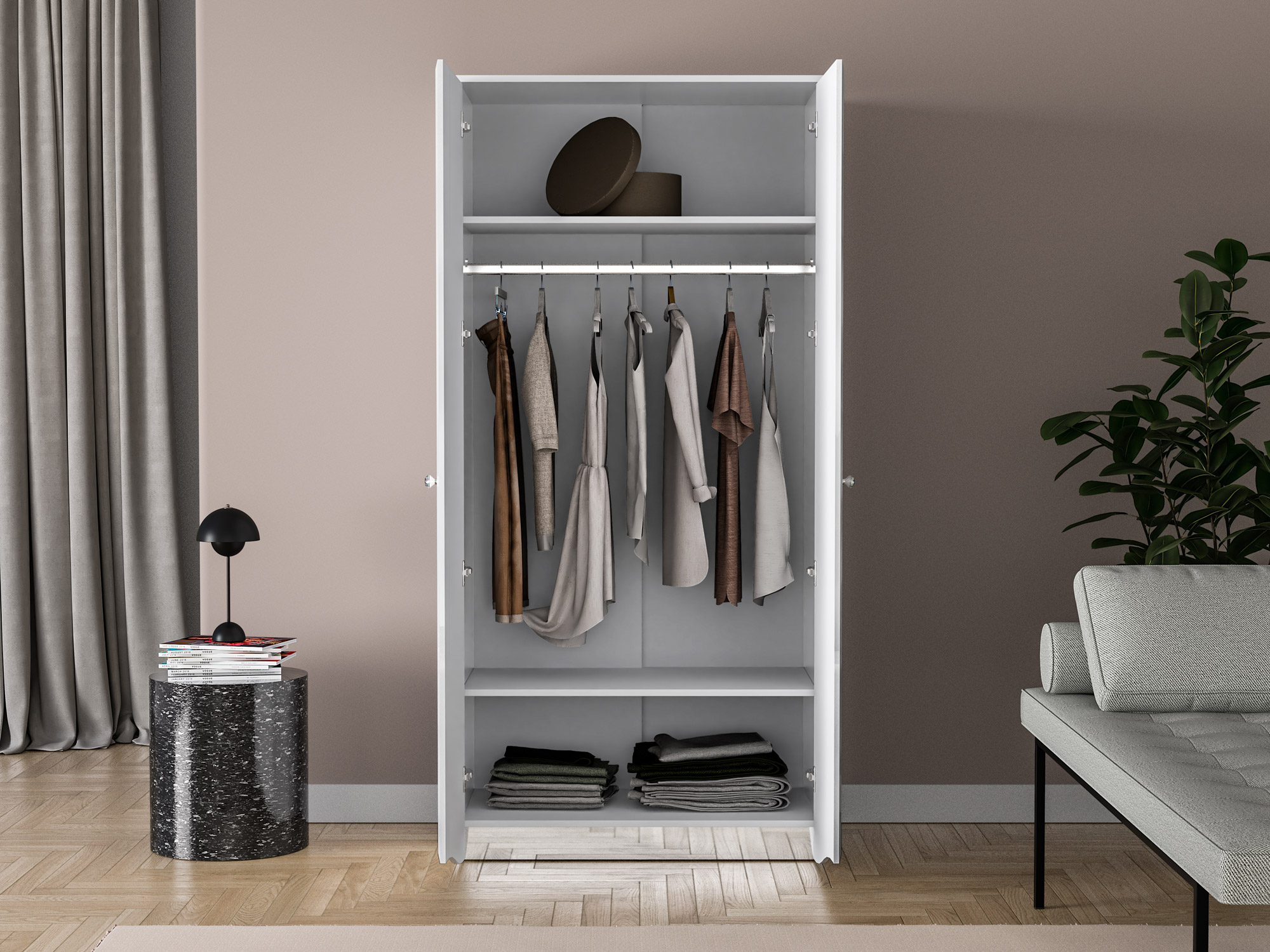 Wardrobe Romlevo 107