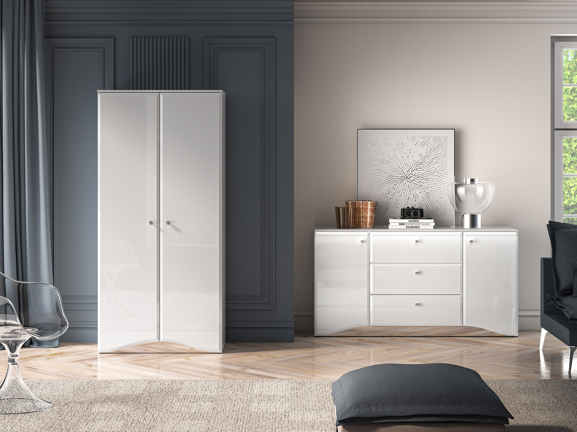 Wardrobe Romlevo 107
