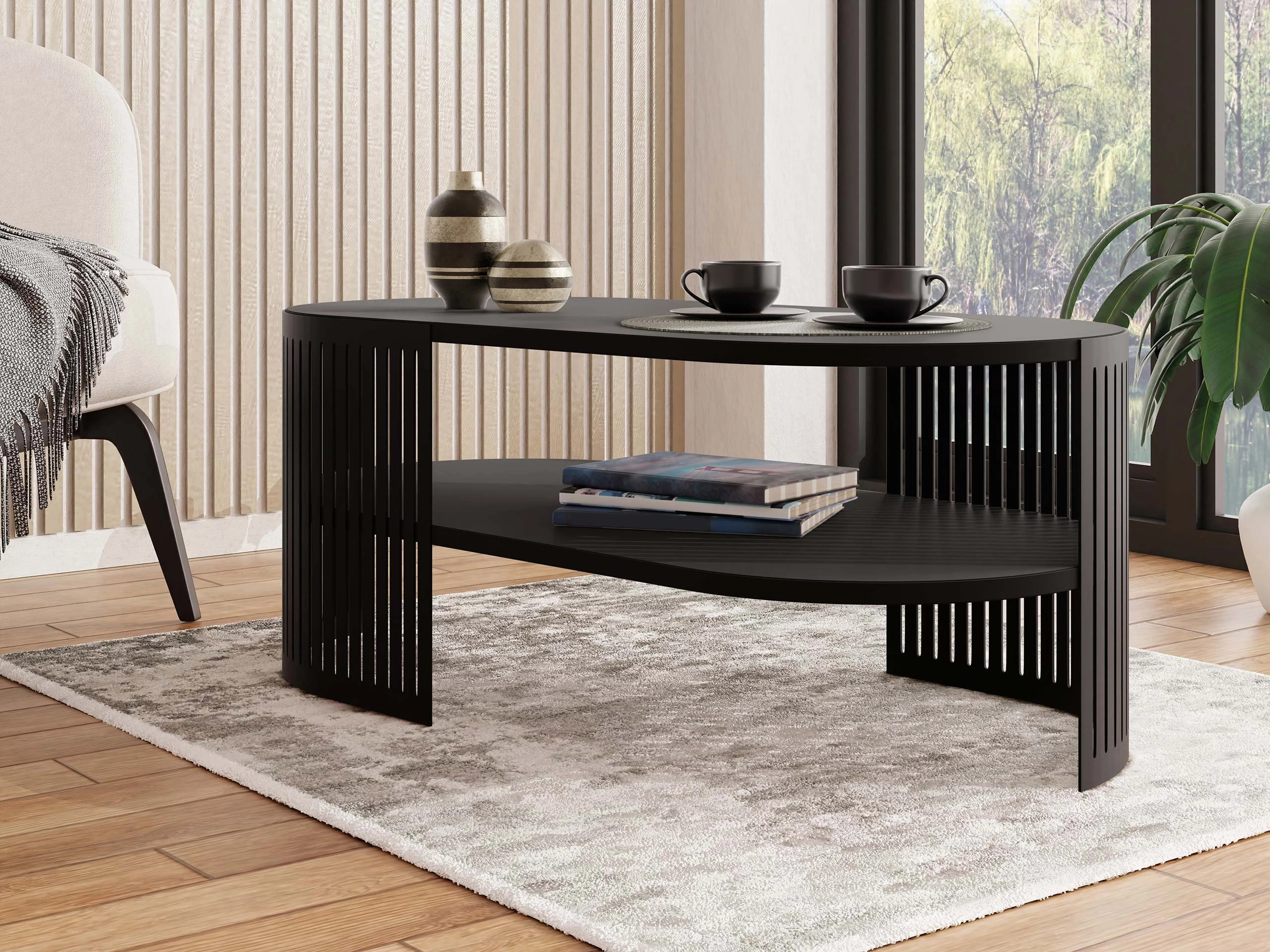 Coffee table Civer VI (Black)