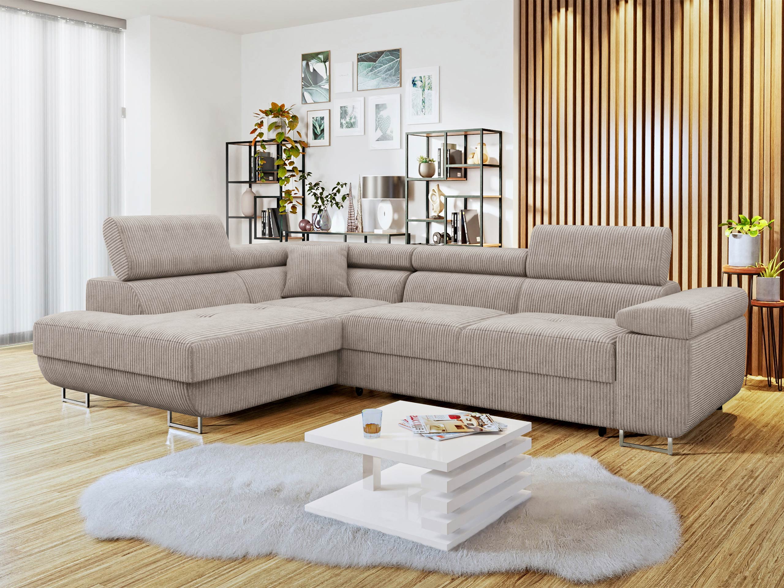 Corner sofa Comfivo Vinetum (Poso 03)