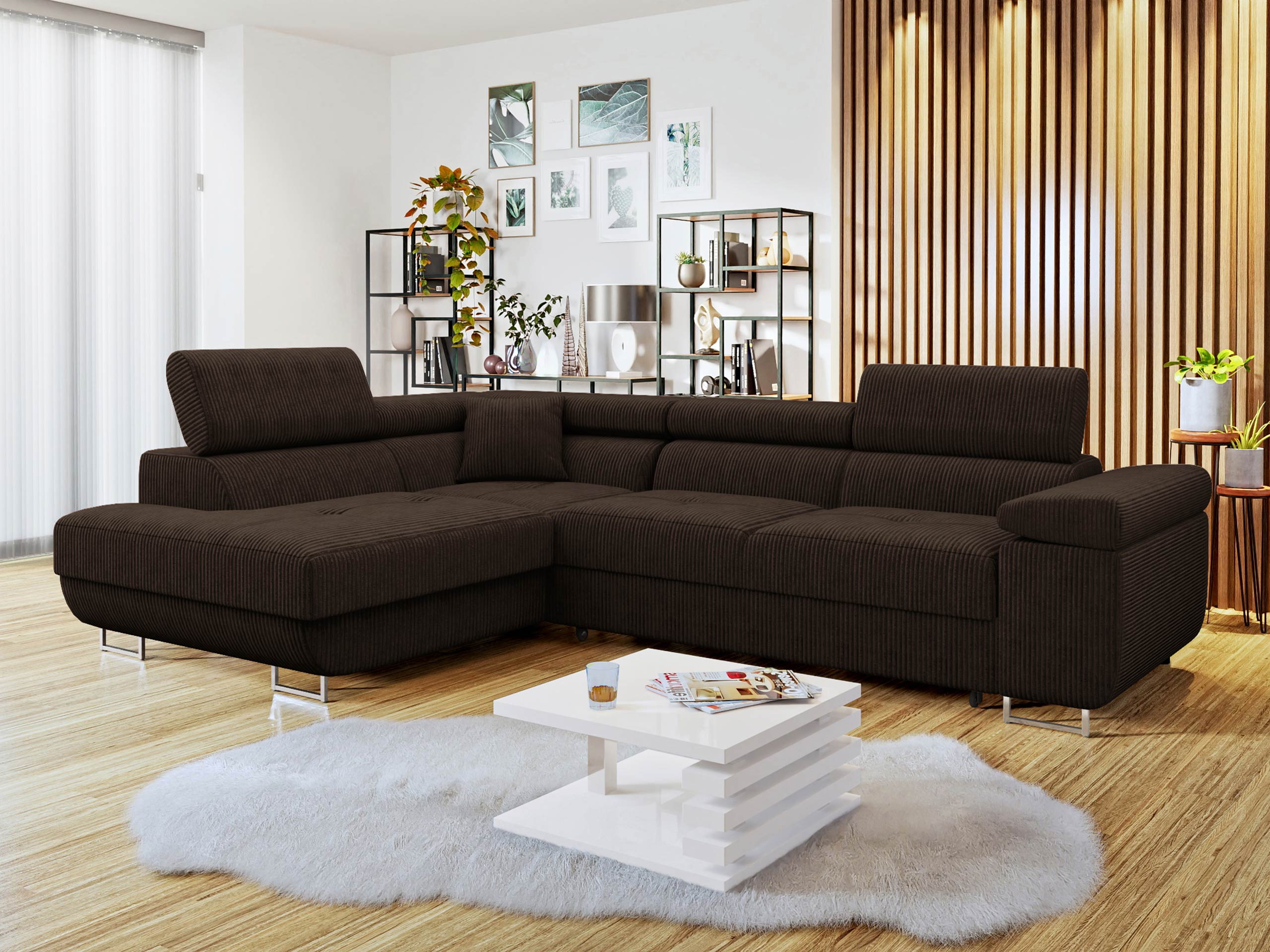 Corner sofa Comfivo Vinetum (Poso 06)