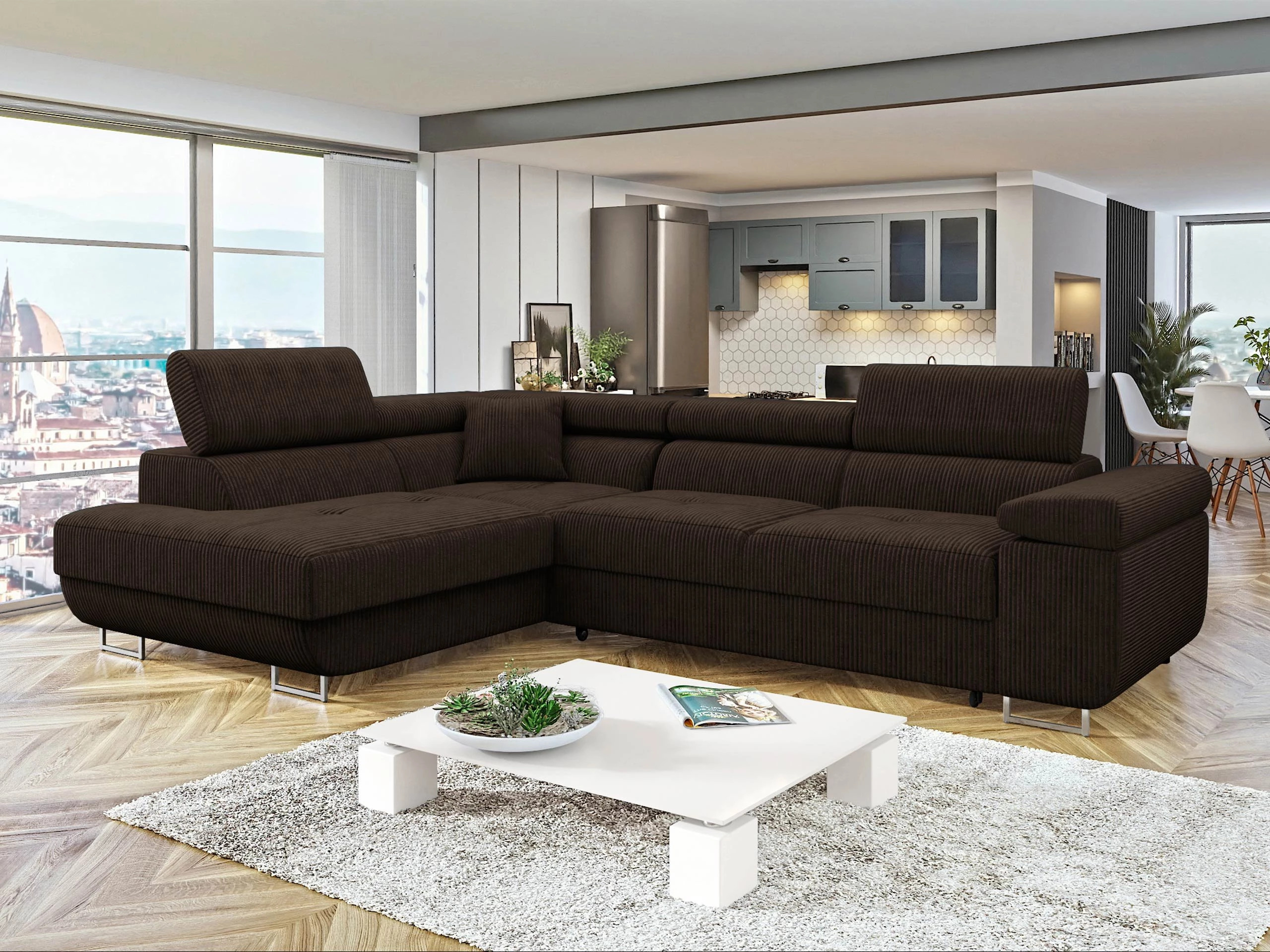 Corner sofa Comfivo Vinetum (Poso 06)
