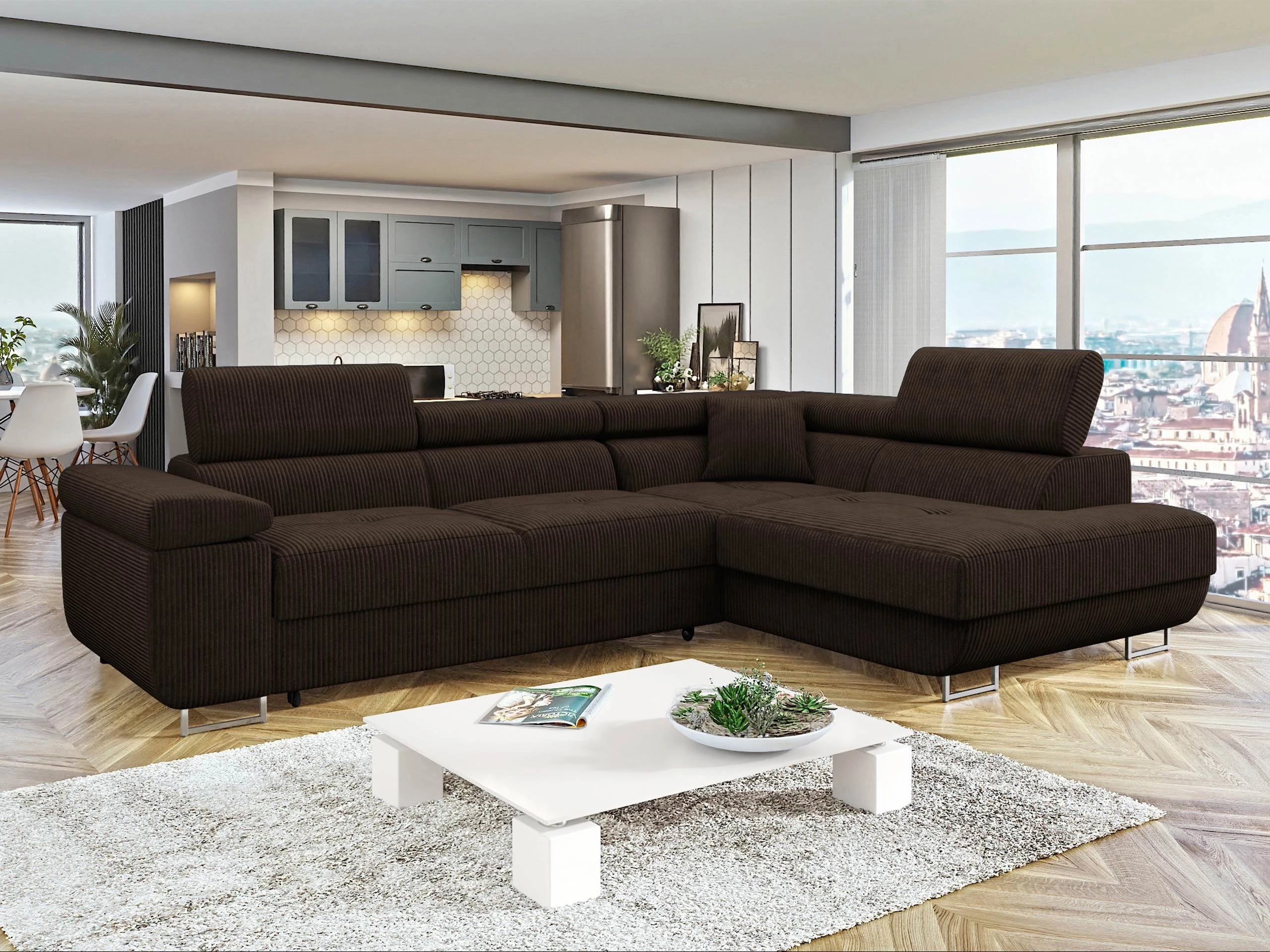 Corner sofa Comfivo Vinetum (Poso 06)