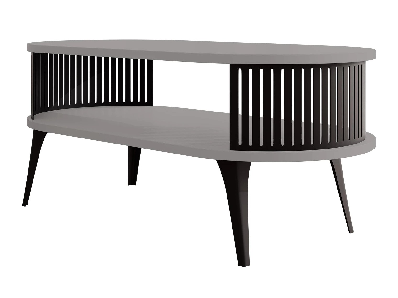 Coffee table Vitum III (Black + Graphite)