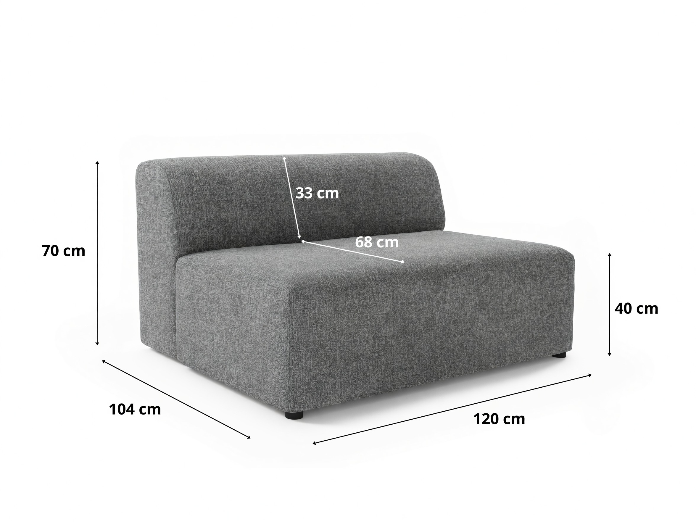 Modular armchair Lutivi 112 (Imo 10)