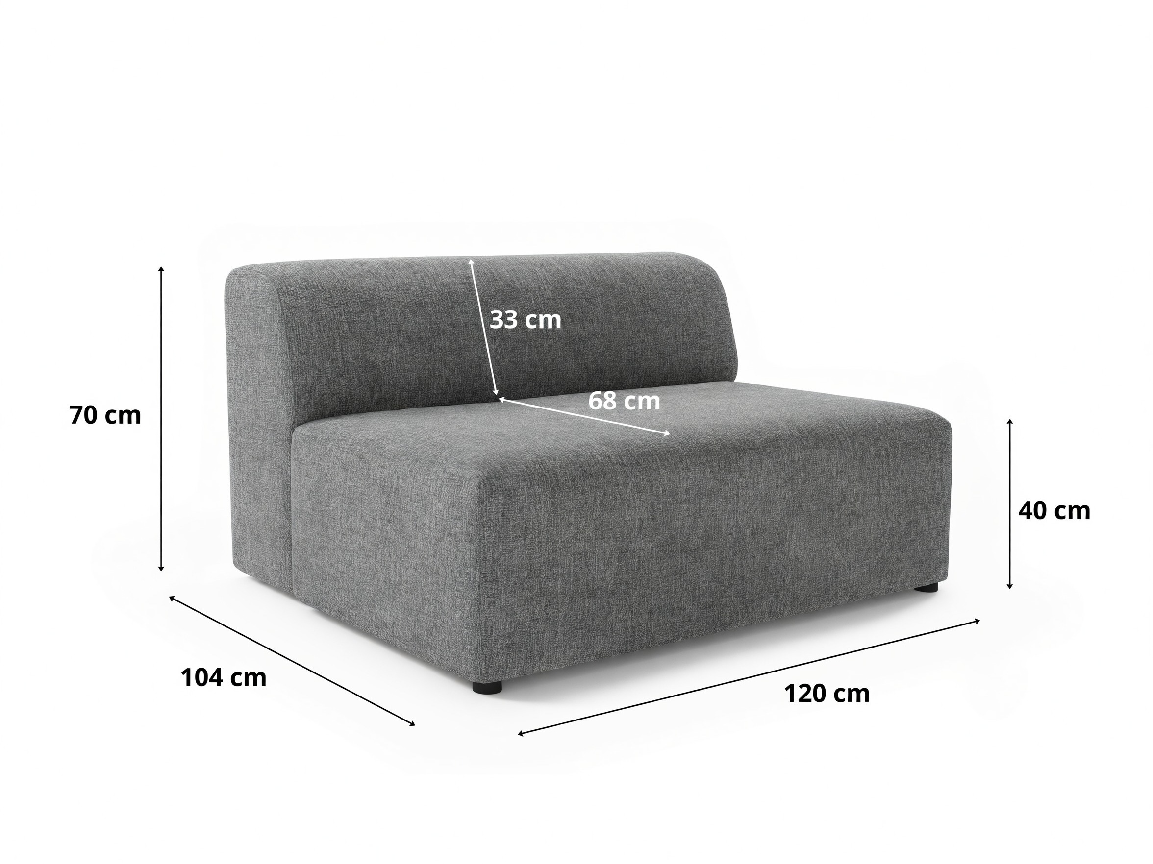 Modular armchair Lutivi 112 (Imo 15)