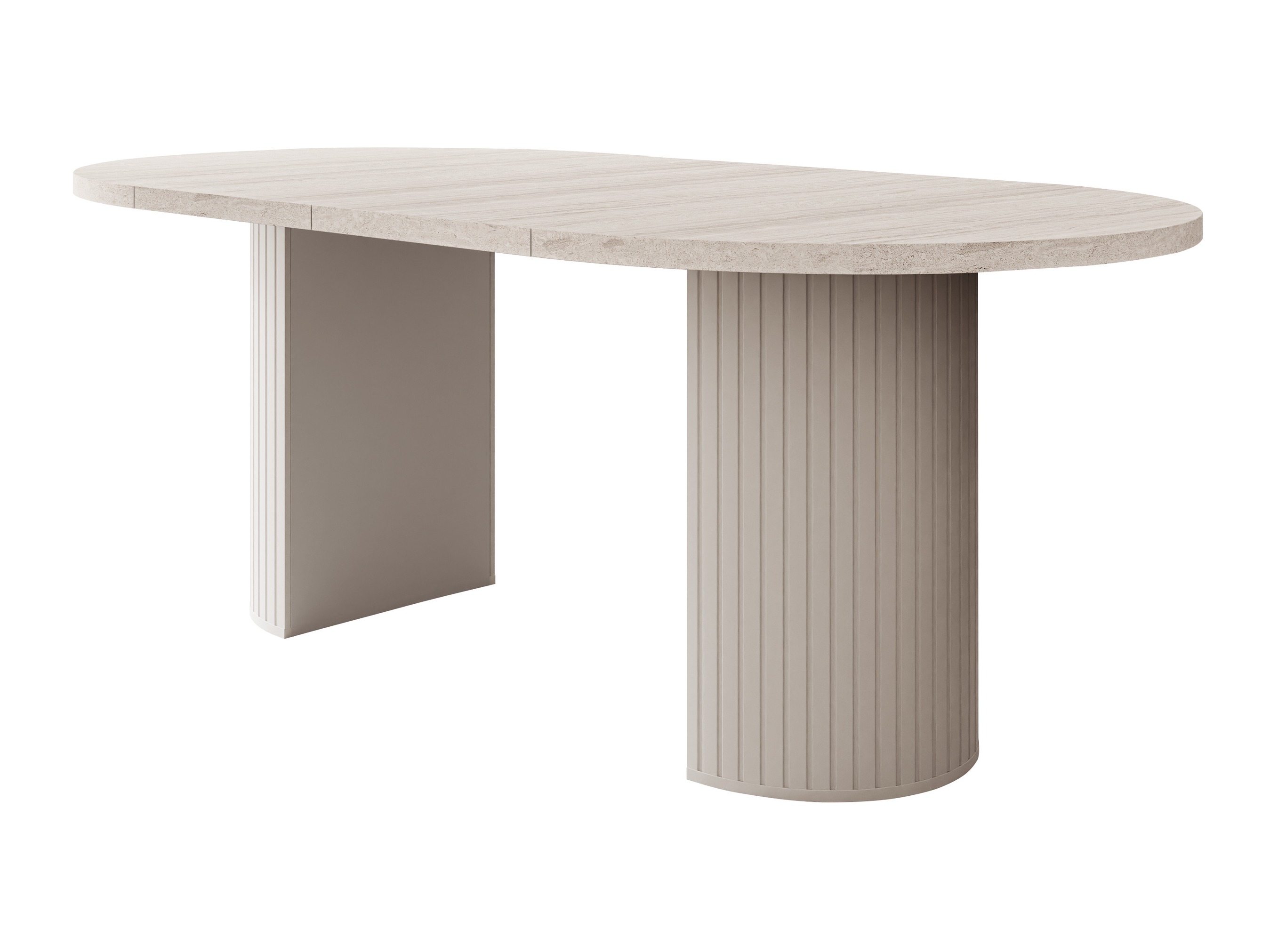 Table Cupedo (Light travertine + Beige)