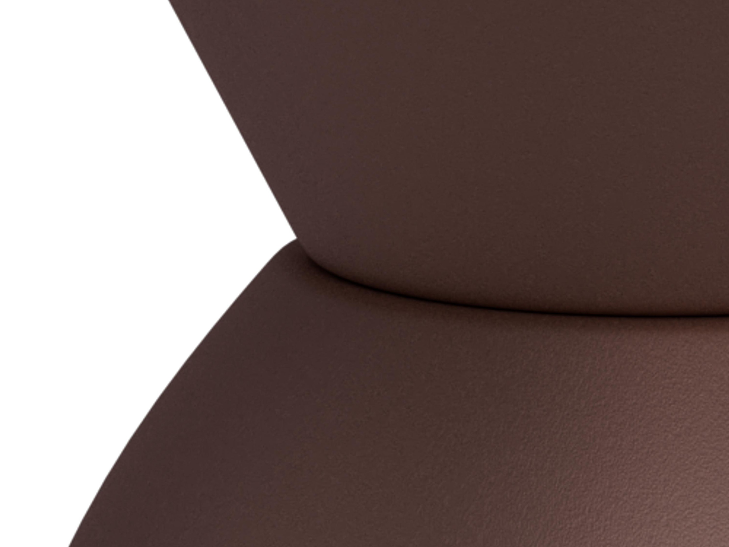 Side table Norsica 1074 (Brown + Brown marble)