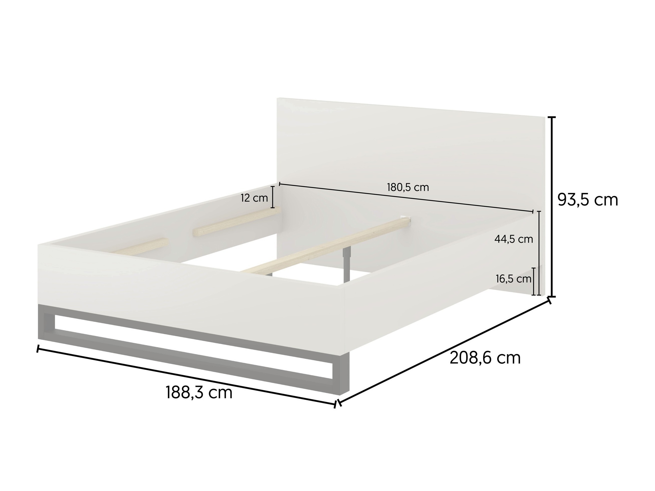 Bed Avicavu 118 (Cashmere + Black)
