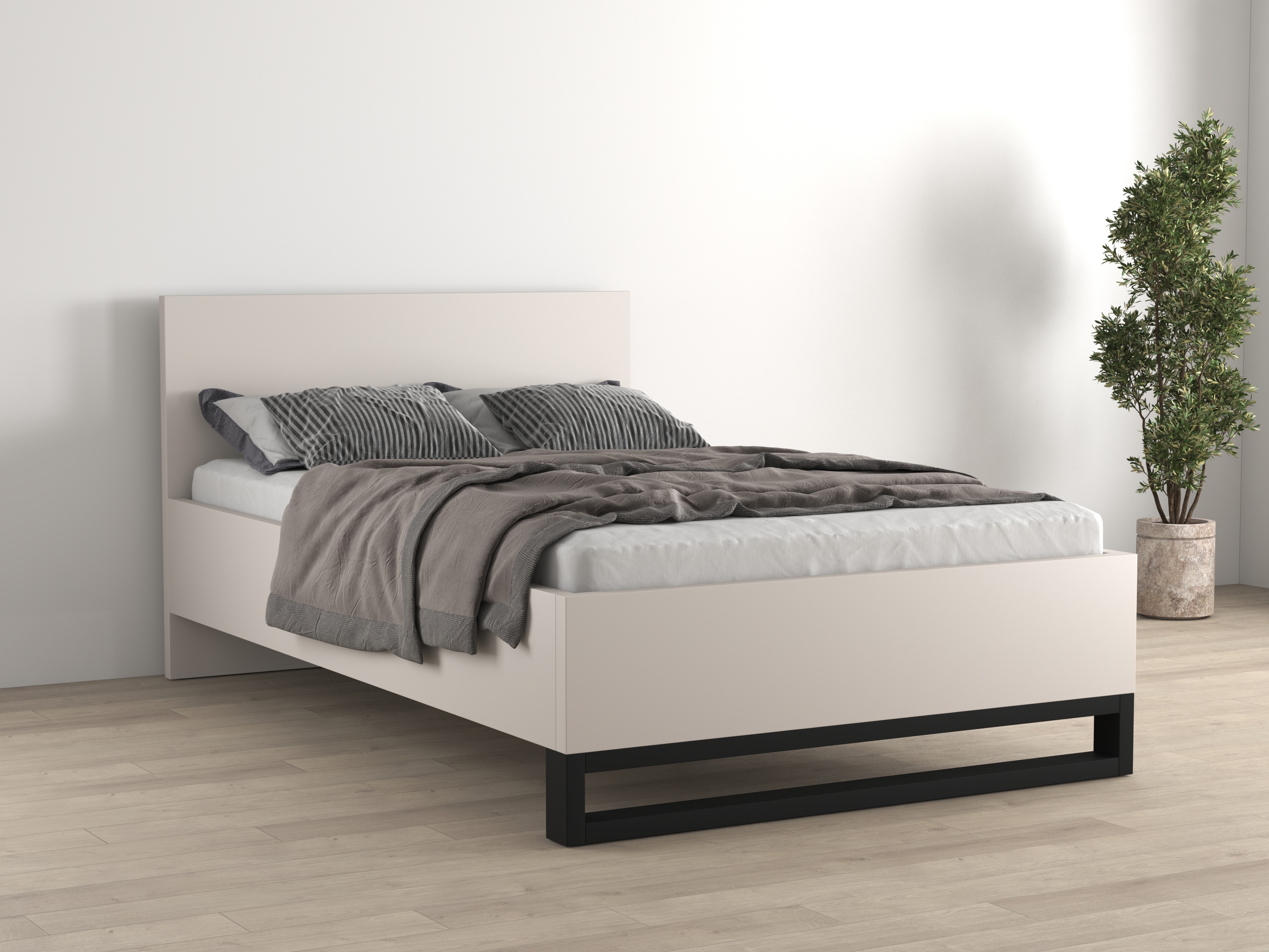 Bed Avicavu 118 (Cashmere + Black)