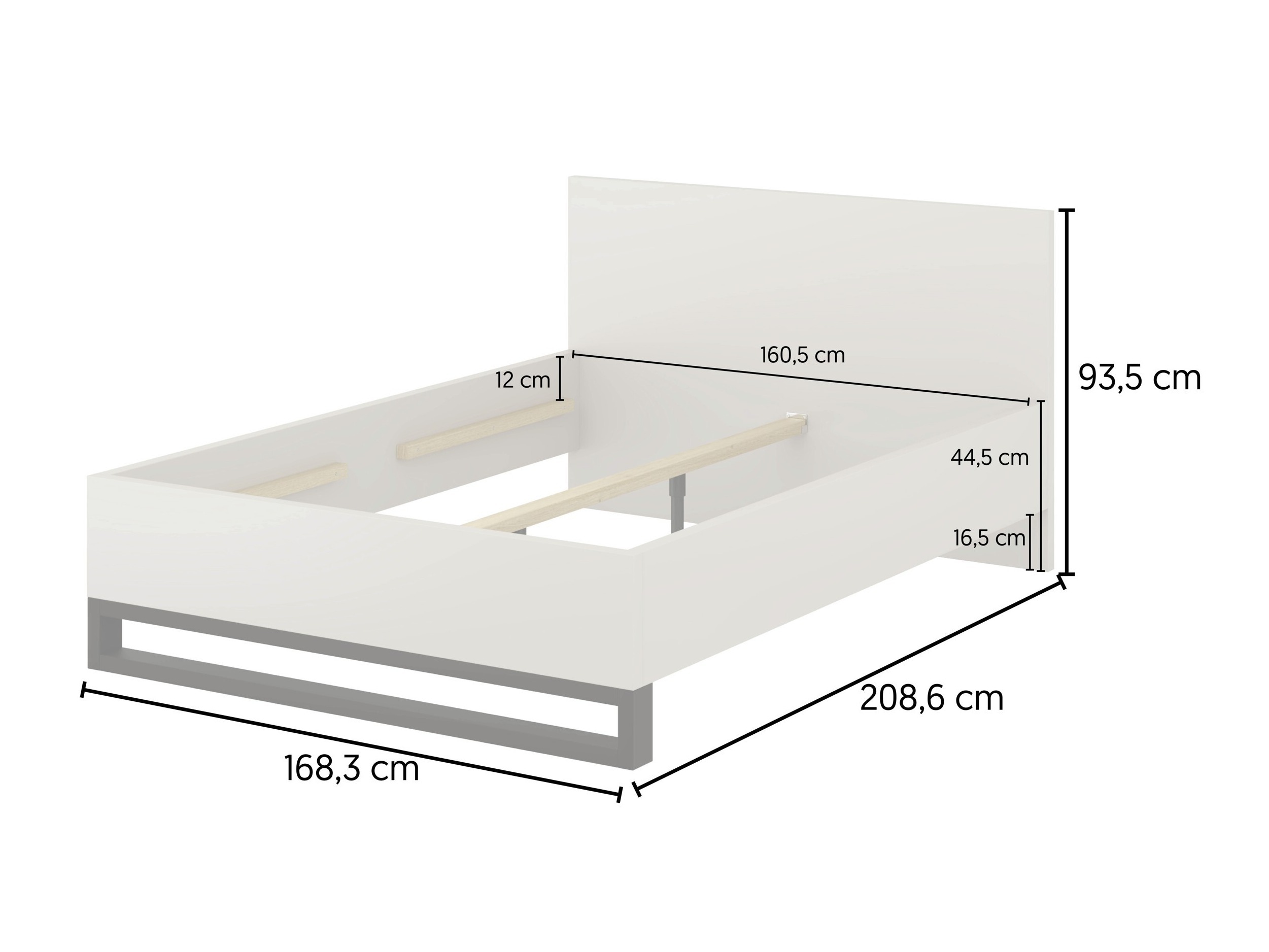 Bed Avicavu 118 (Cashmere + Black)