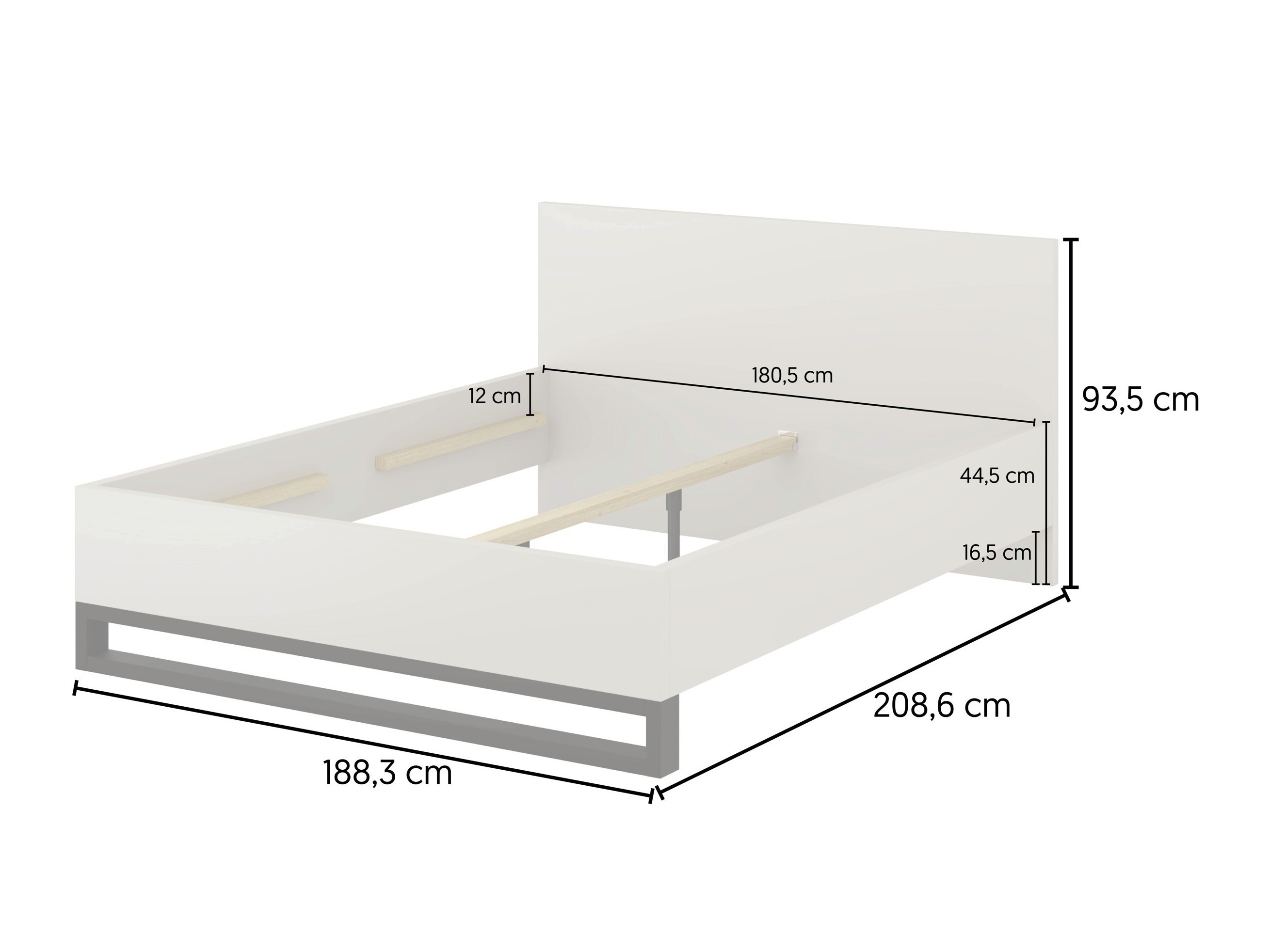 Bed Avicavu 118 (Cashmere + Black)