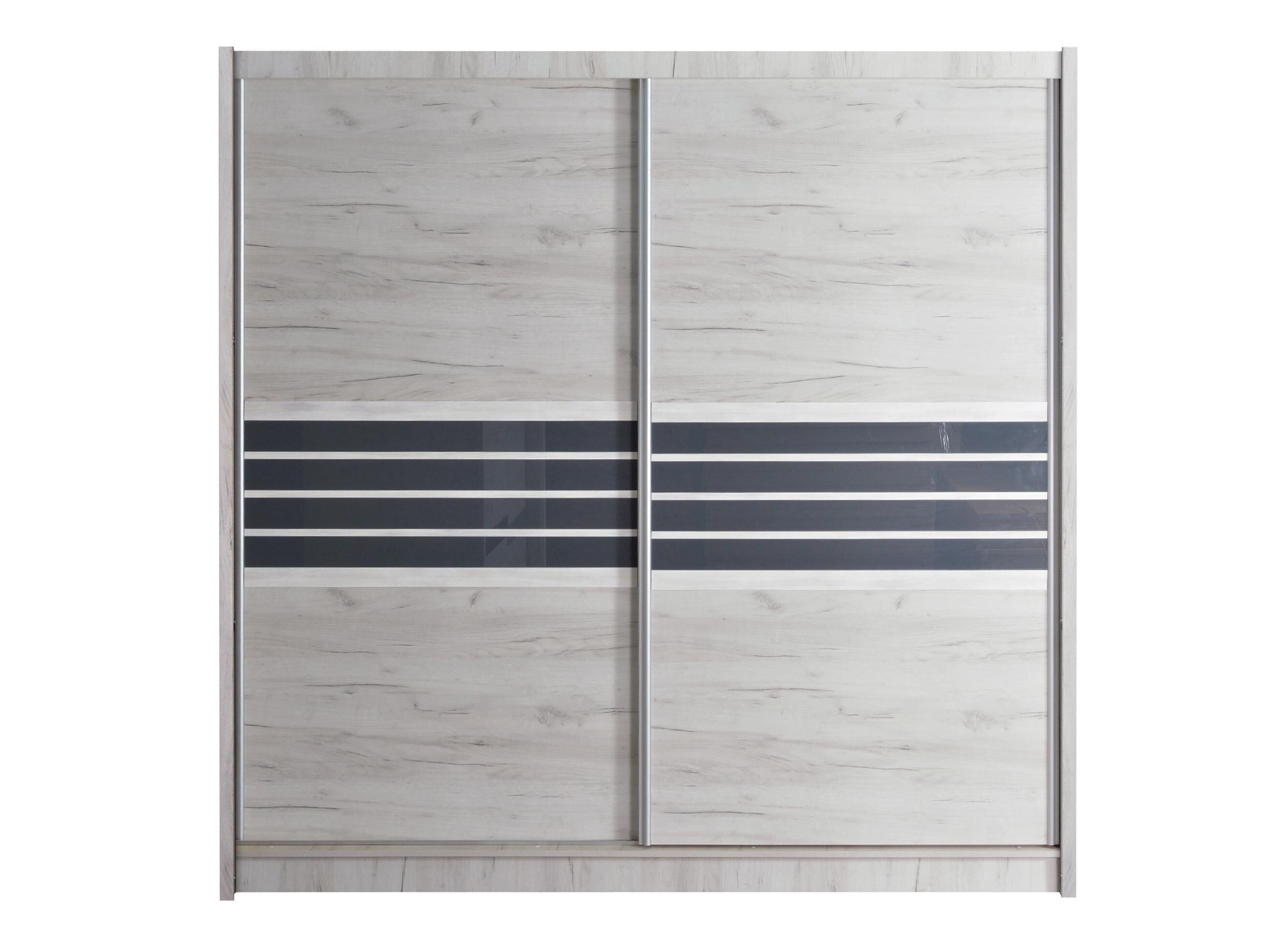 Wardrobe Honolulu 115 (Craft oak + Black)