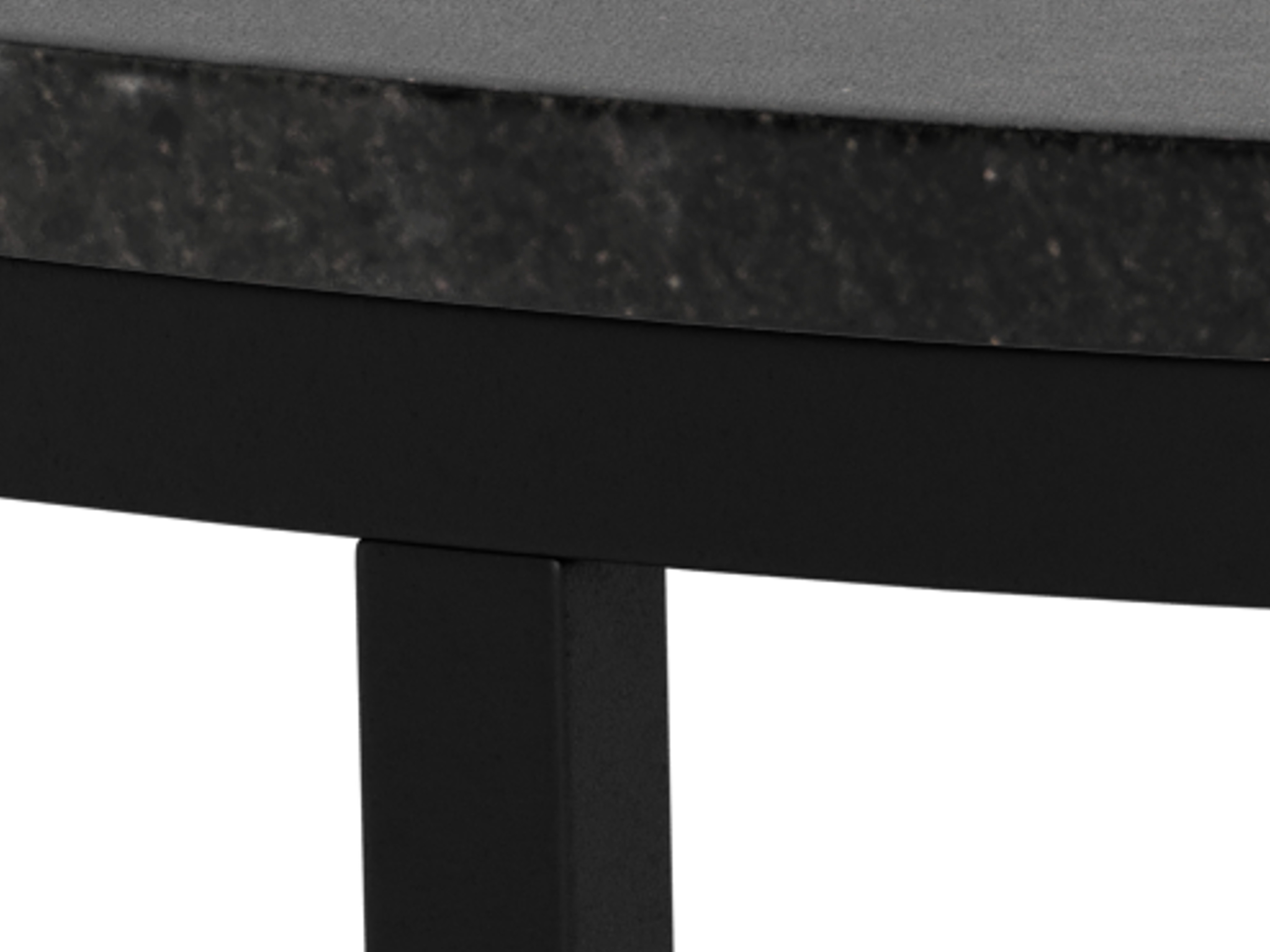 Coffee table Norsica 692 (Black + Black marble)